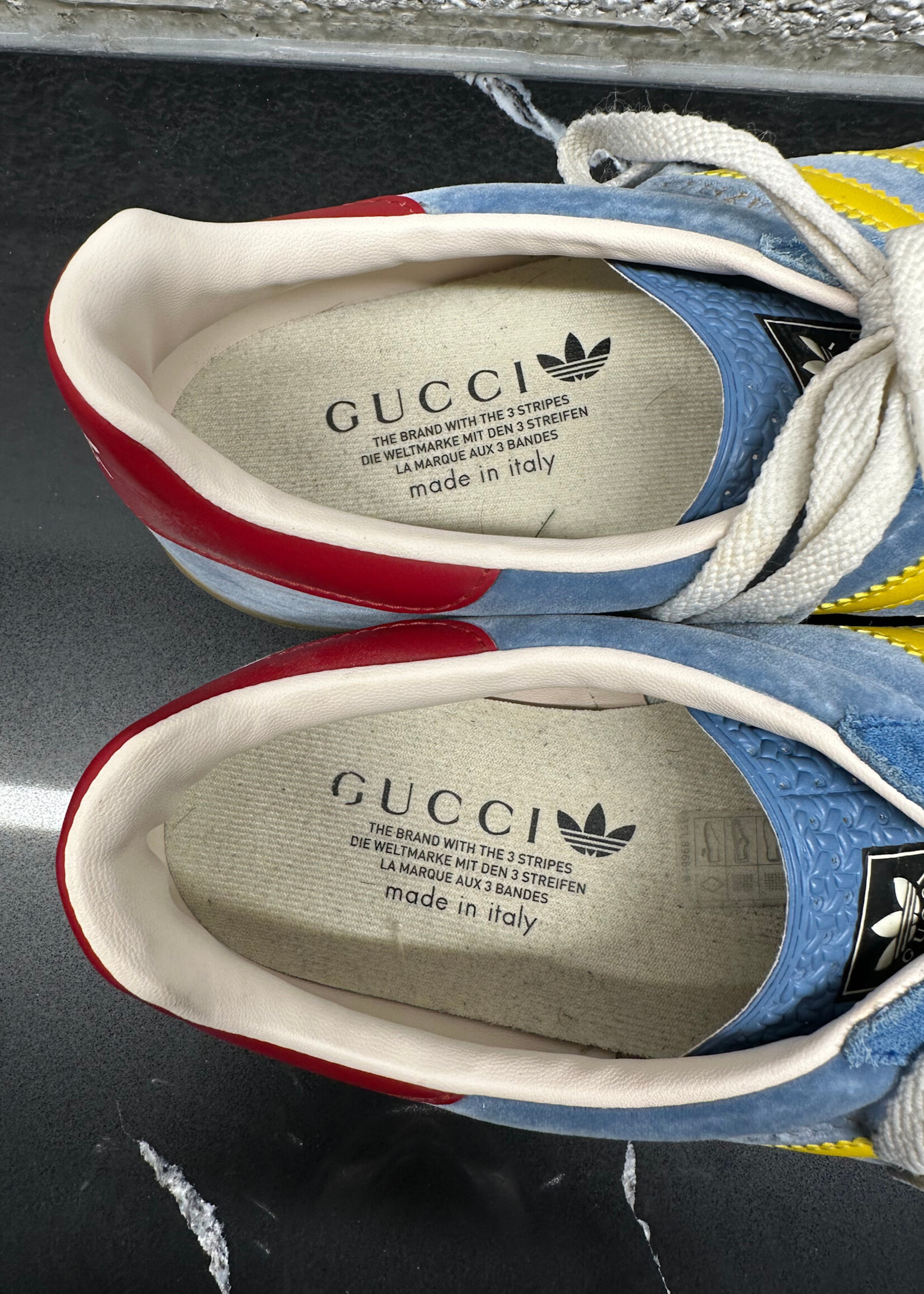 Gucci x Adidas Gazelle Masc 12.5