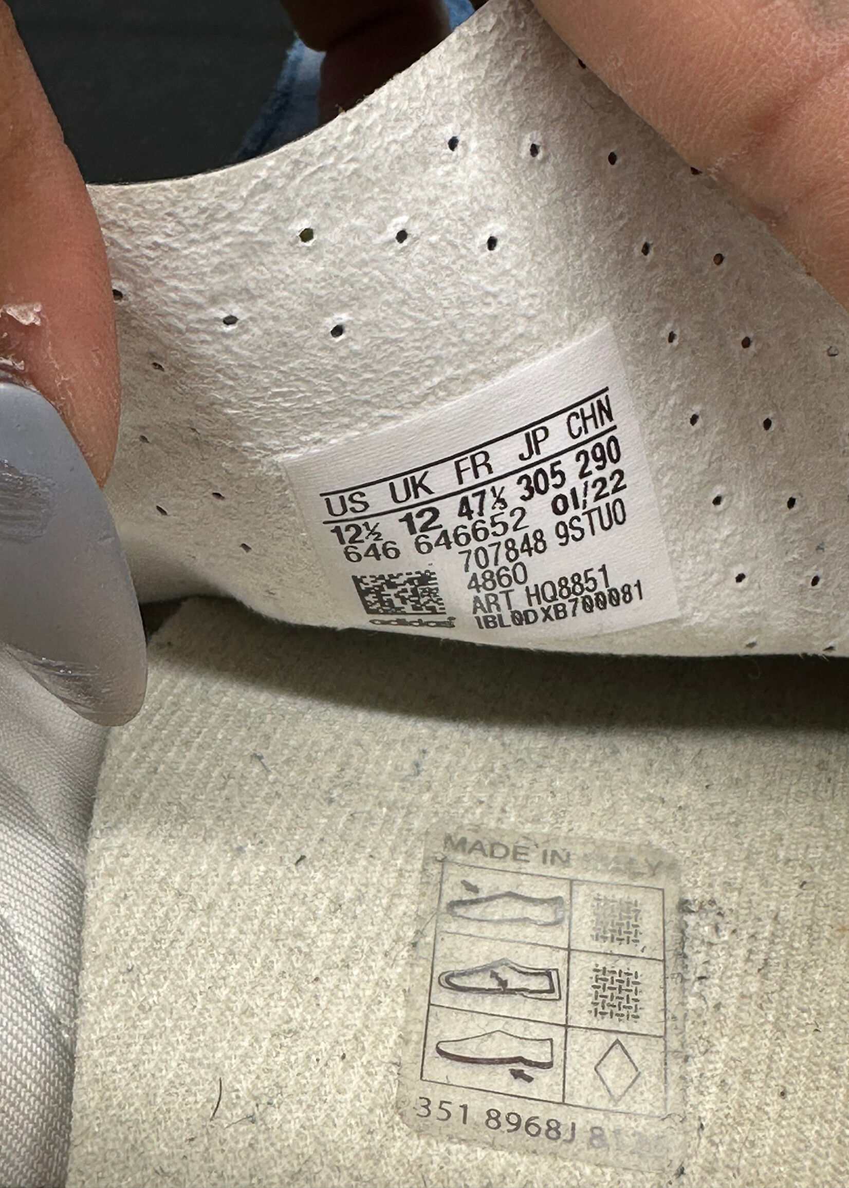 Gucci x Adidas Gazelle Masc 12.5