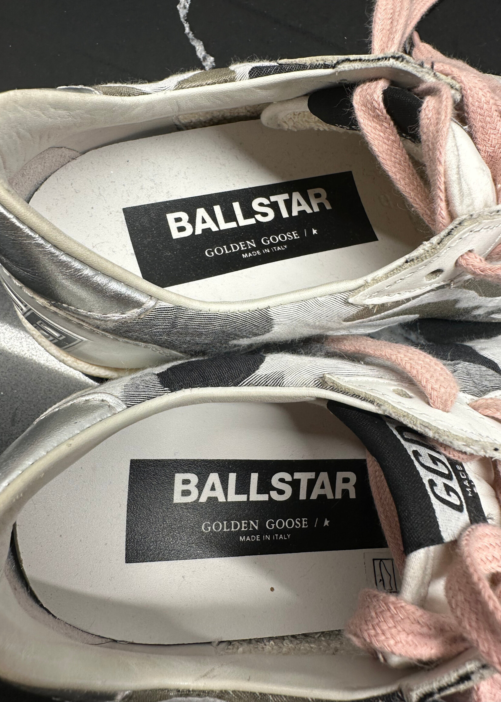 Golden Goose Ballstar Camoflage Fem 7