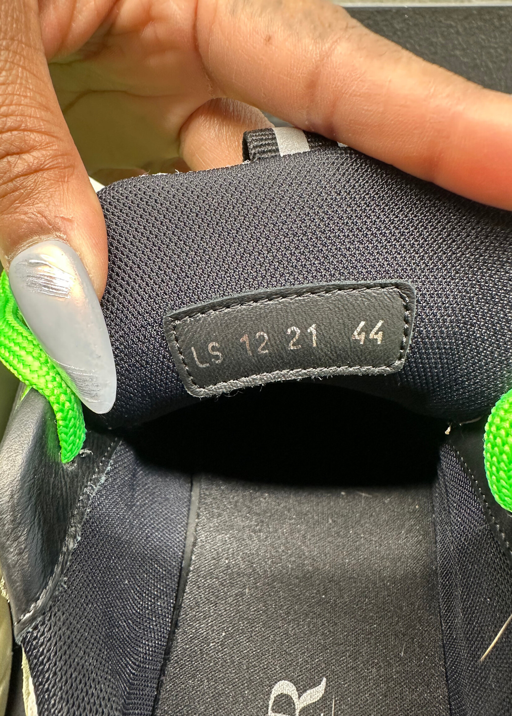 Dior B22 Green Black Runners Masc 44/11