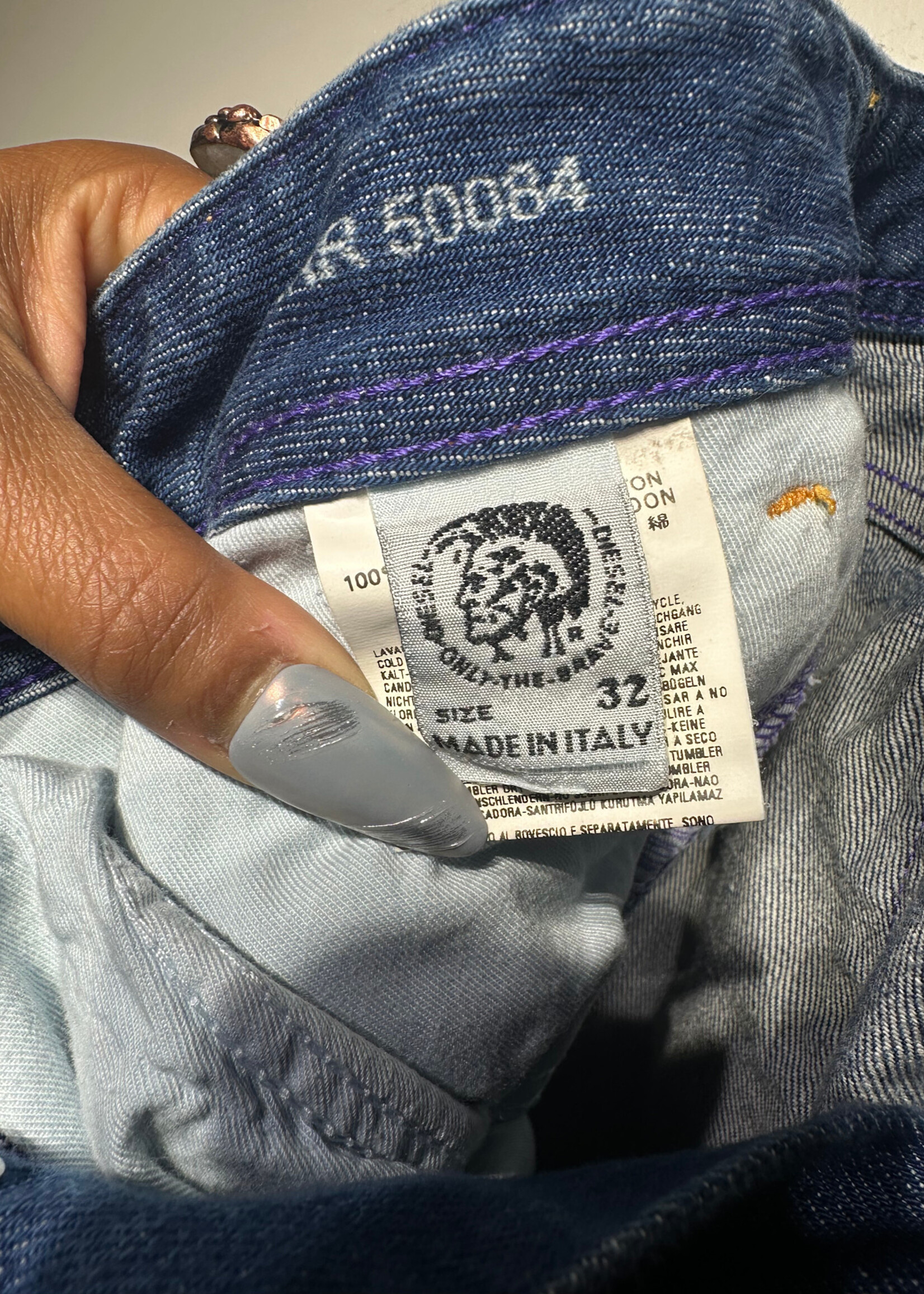 Diesel DRR Y2K Flare Jeans Masc 32