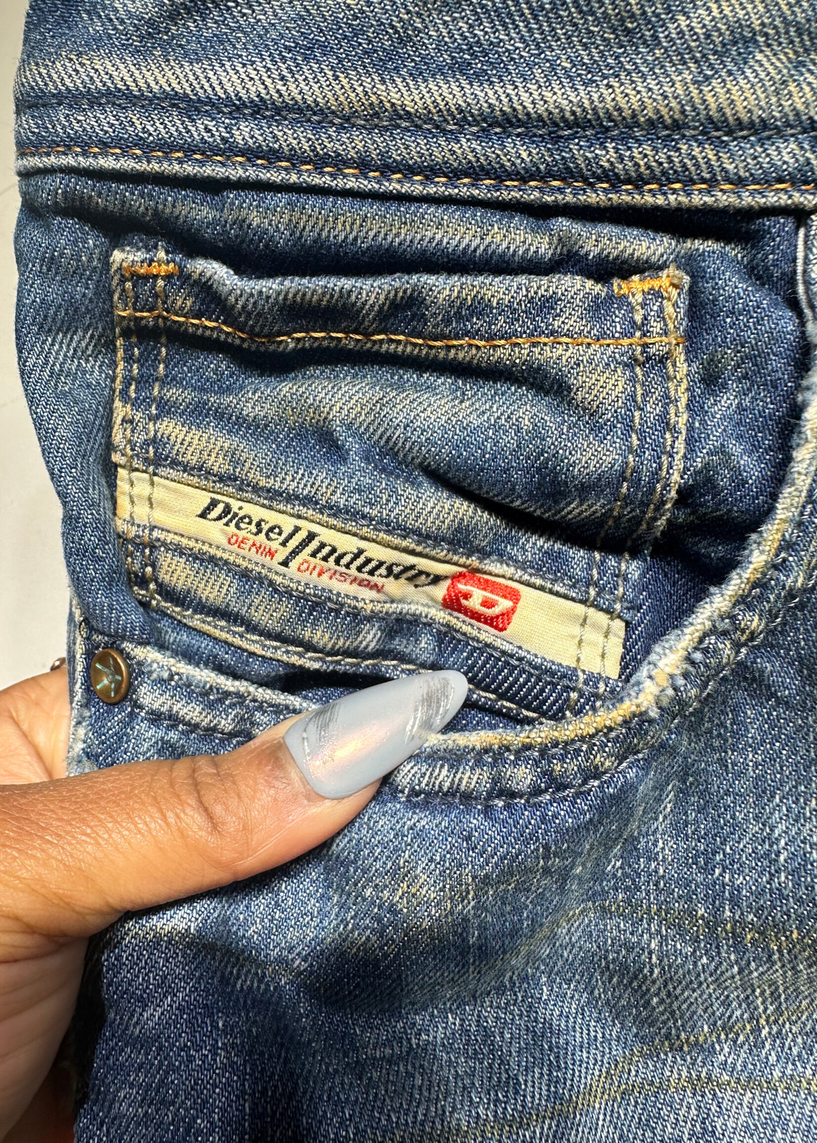 Diesel DRR Y2K Flare Jeans Masc 32