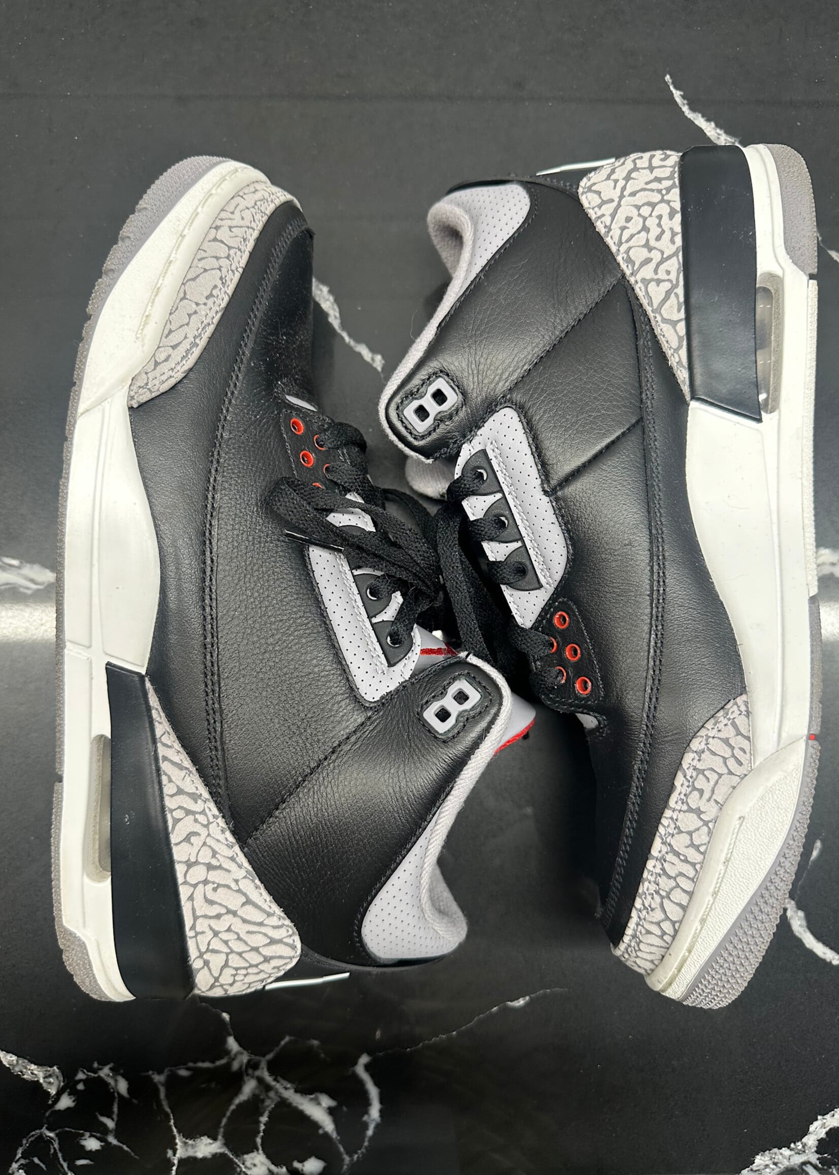 Jordan 3 Black Cement Masc 10.5