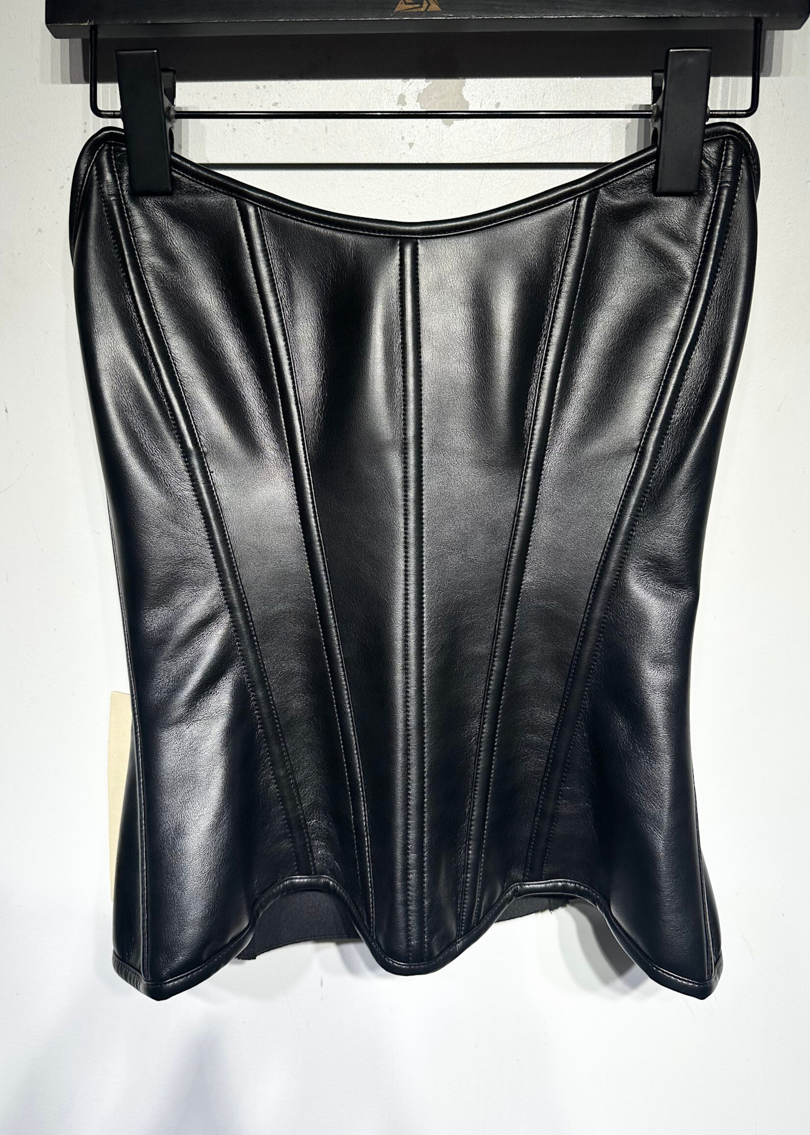 Perfect Corset Faux Leather Bustier S Fem