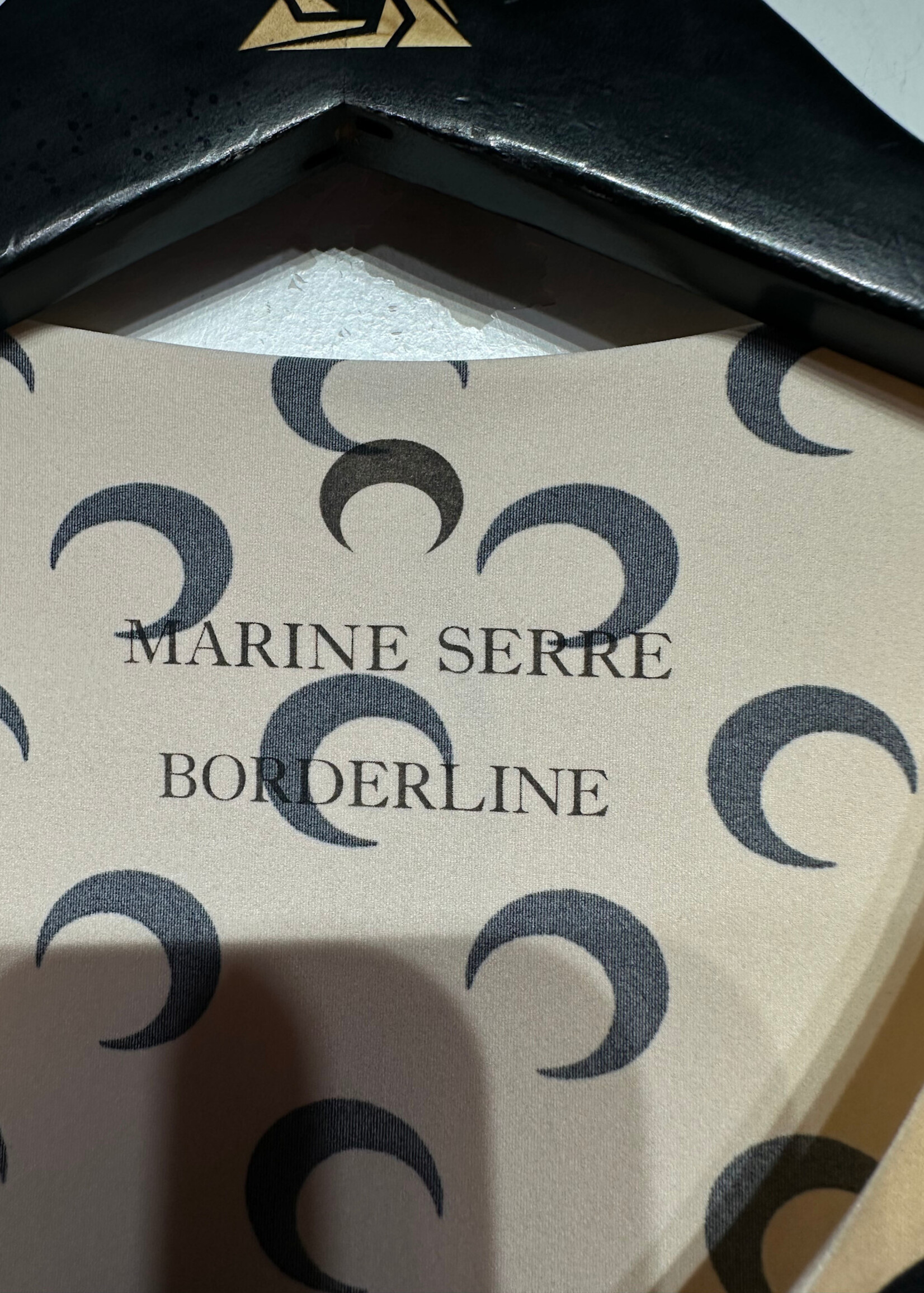 Marine Serre Beige Moon Print L/S Tee L