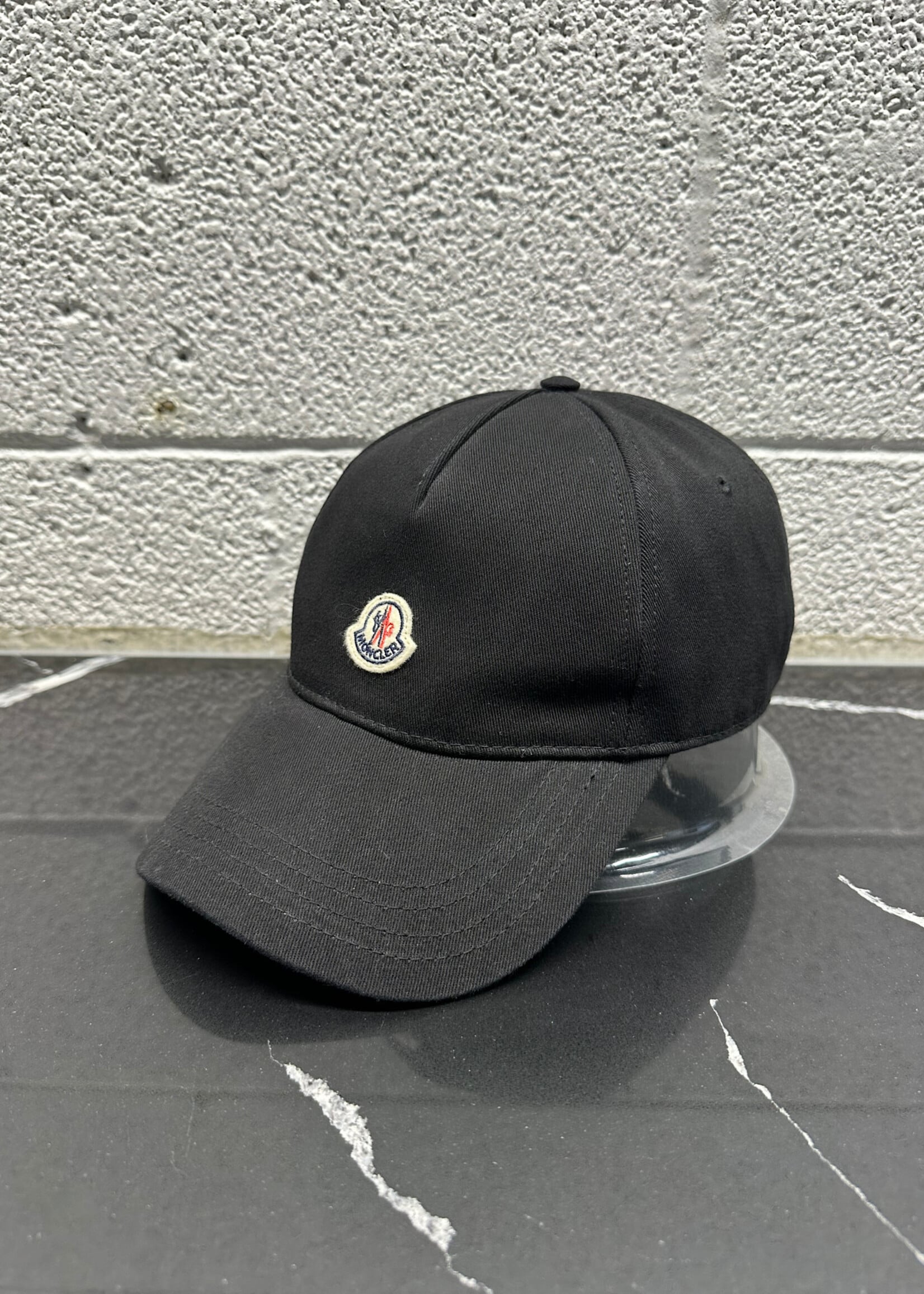 Moncler Black Logo Hat OS