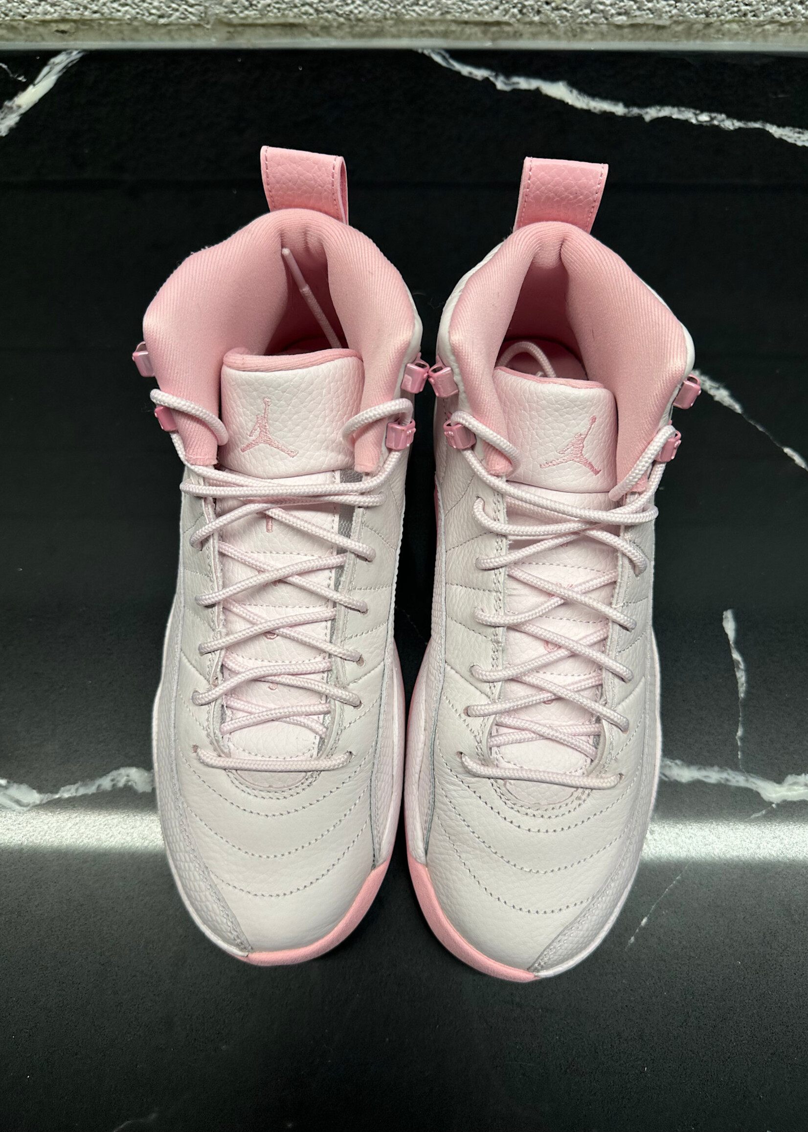 Air Jordan 12 Pearl Pink Sneakers Fem 6.5