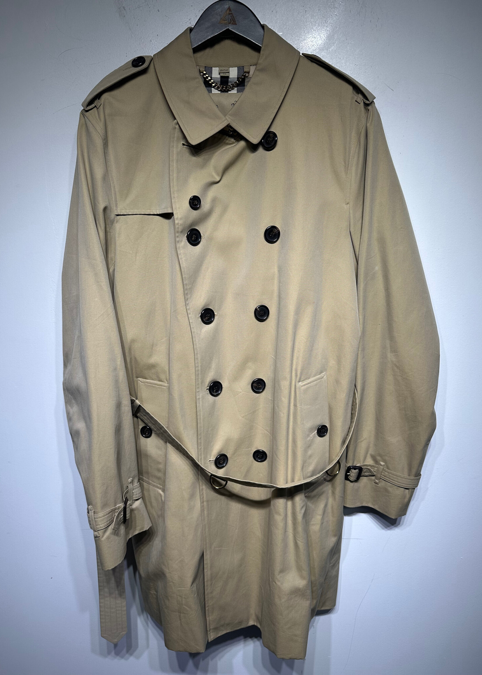 Burberry Kensington Beige Trench Masc XL