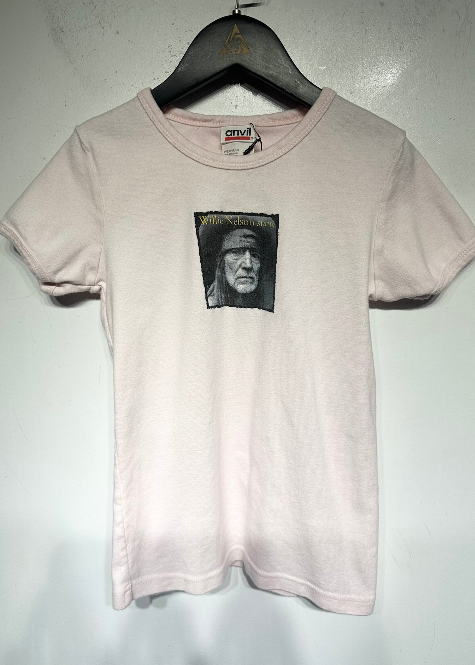 Willie Nelson Pink Spirit Tour Tee Fem S