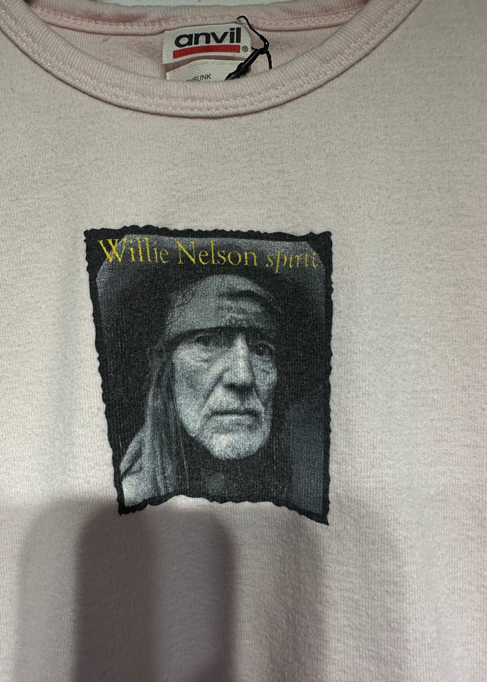 Willie Nelson Pink Spirit Tour Tee Fem S