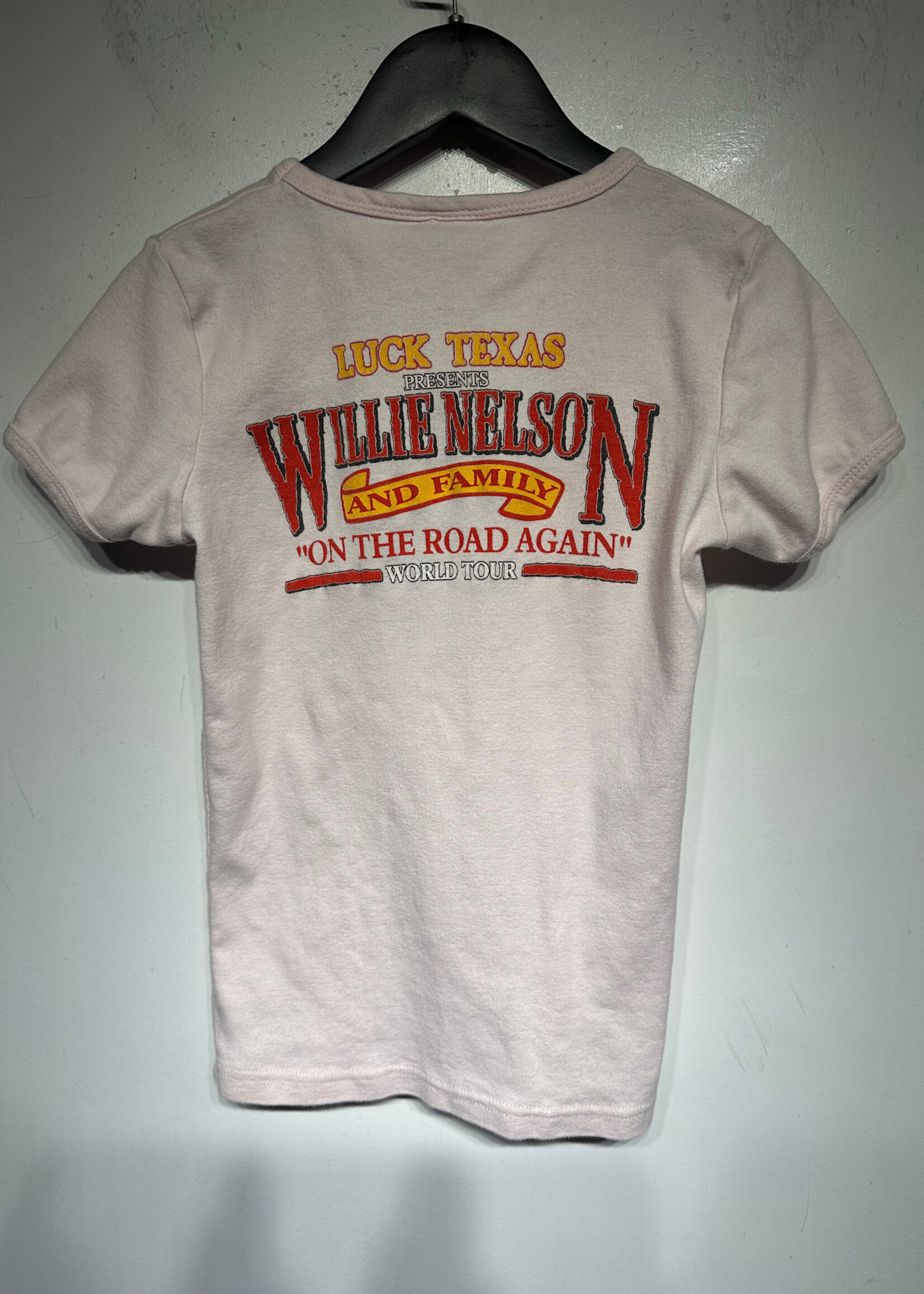 Willie Nelson Pink Spirit Tour Tee Fem S