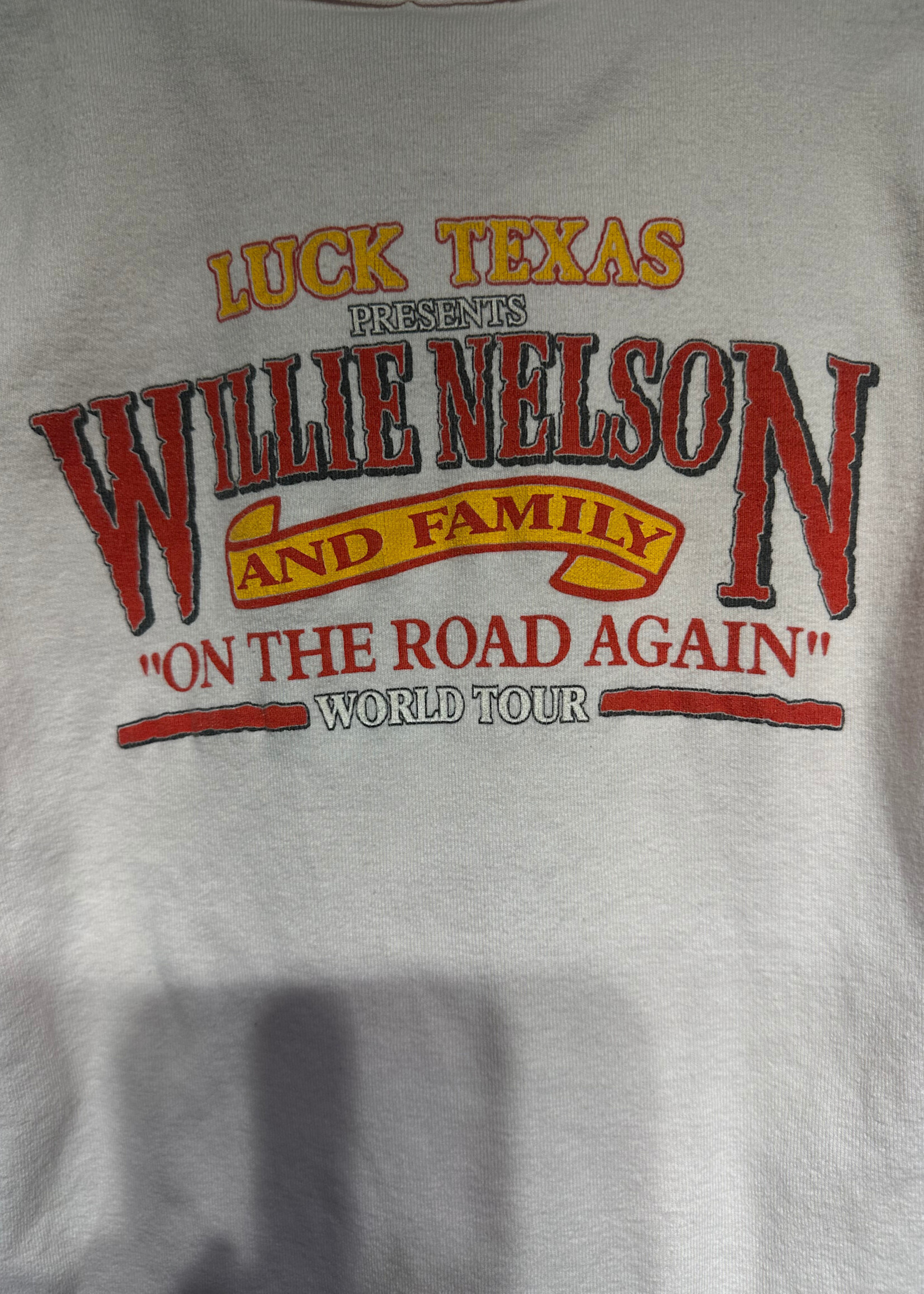 Willie Nelson Pink Spirit Tour Tee Fem S