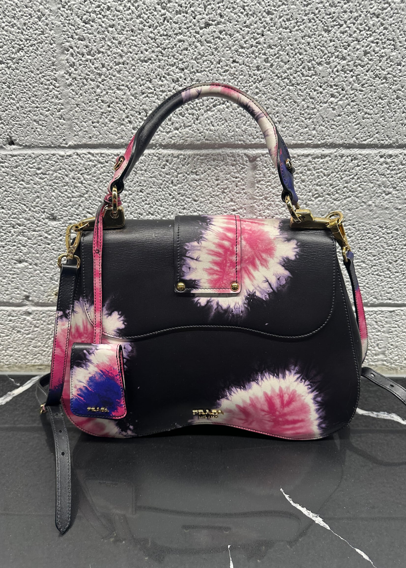 Prada Sidione Tie Dye Bag