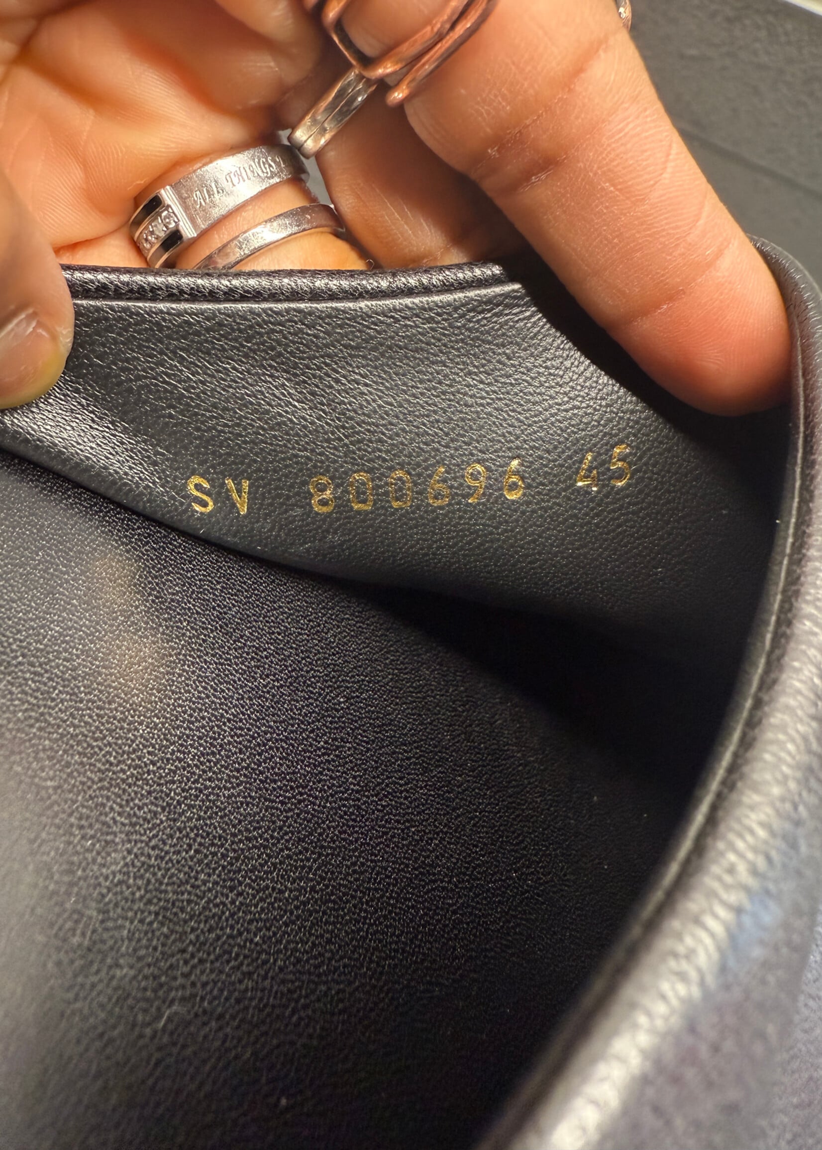 Saint Laurent Plaza 00 Mule Mac 45/12