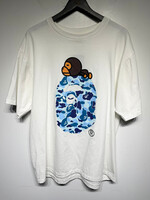 Bape Blue Camo Apehead Tee XXL