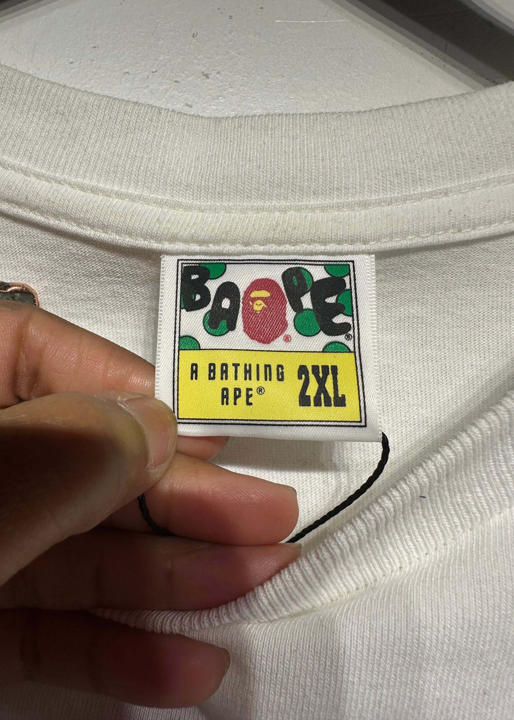 Bape Blue Camo Apehead Tee XXL
