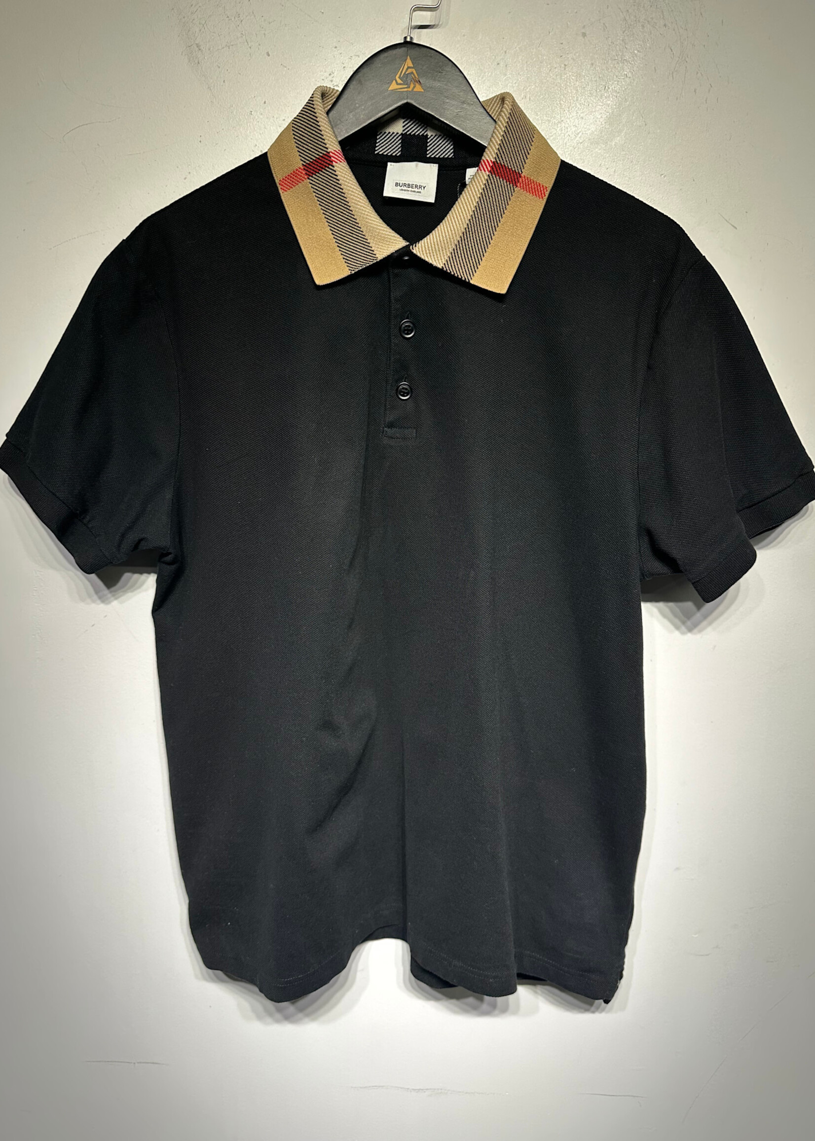 Burberry Nova Check Black Polo XXL