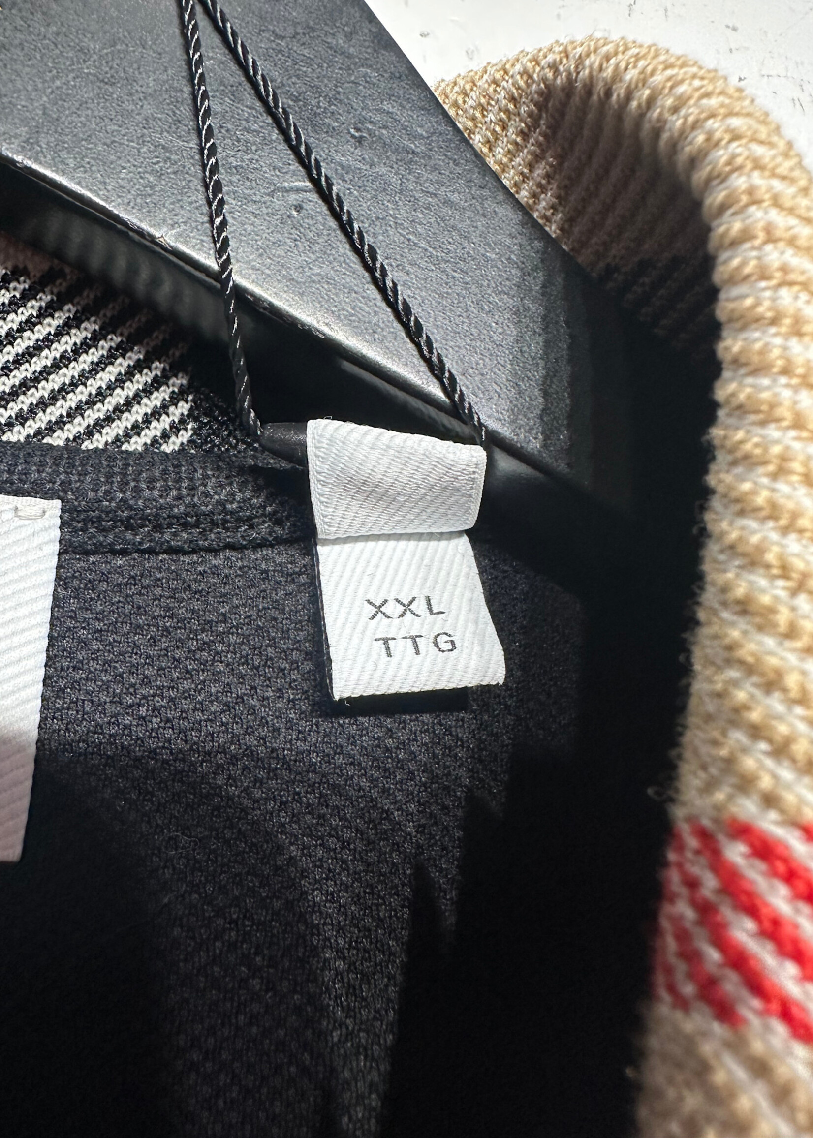 Burberry Nova Check Black Polo XXL