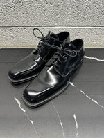 Burberry Black Square Toe Derby Masc 8.5