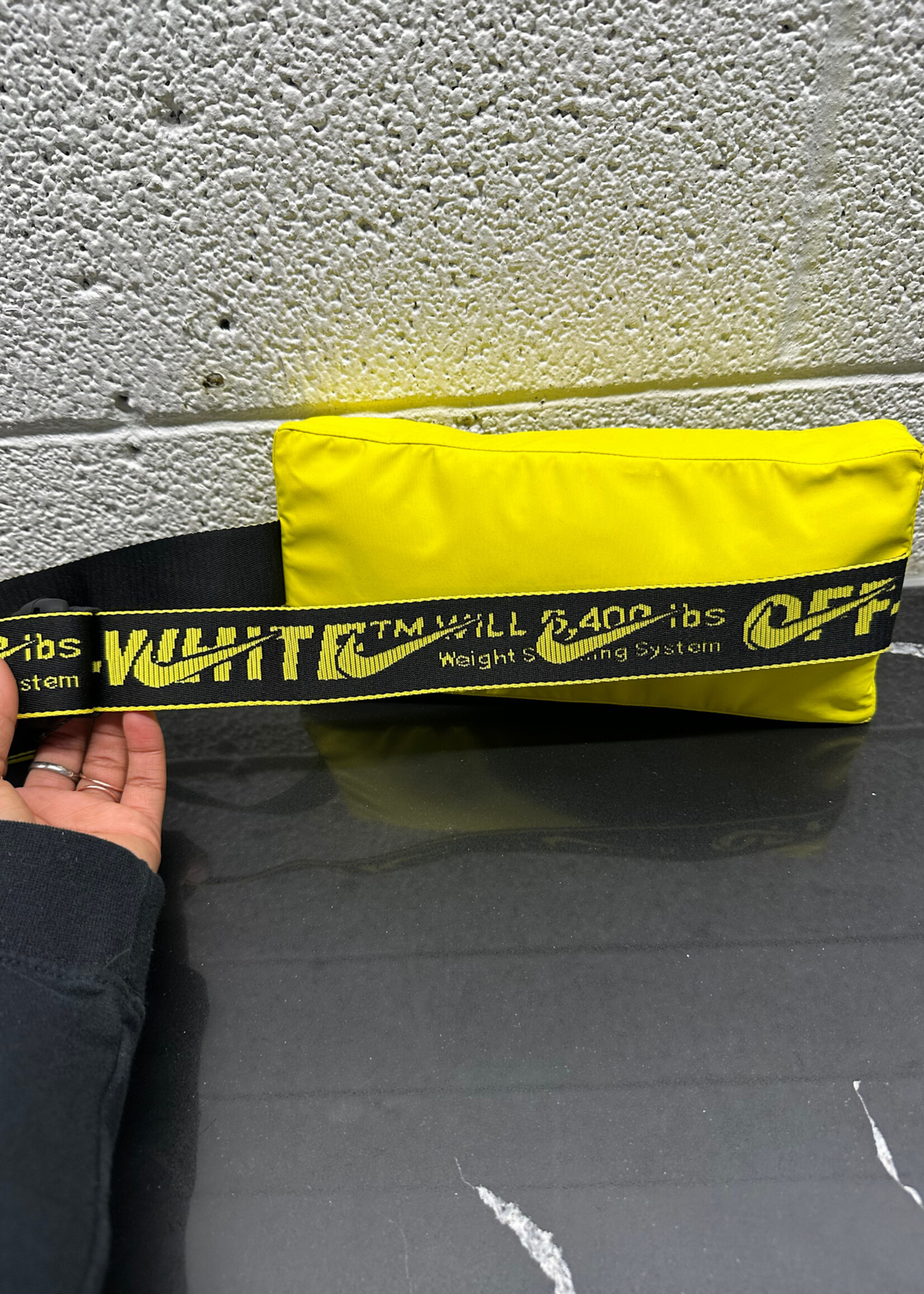 Nike x Off White Yellow Side Bag