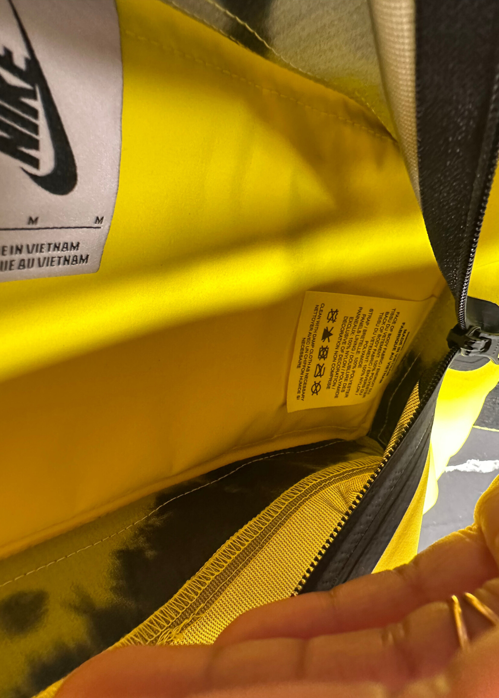 Nike x Off White Yellow Side Bag