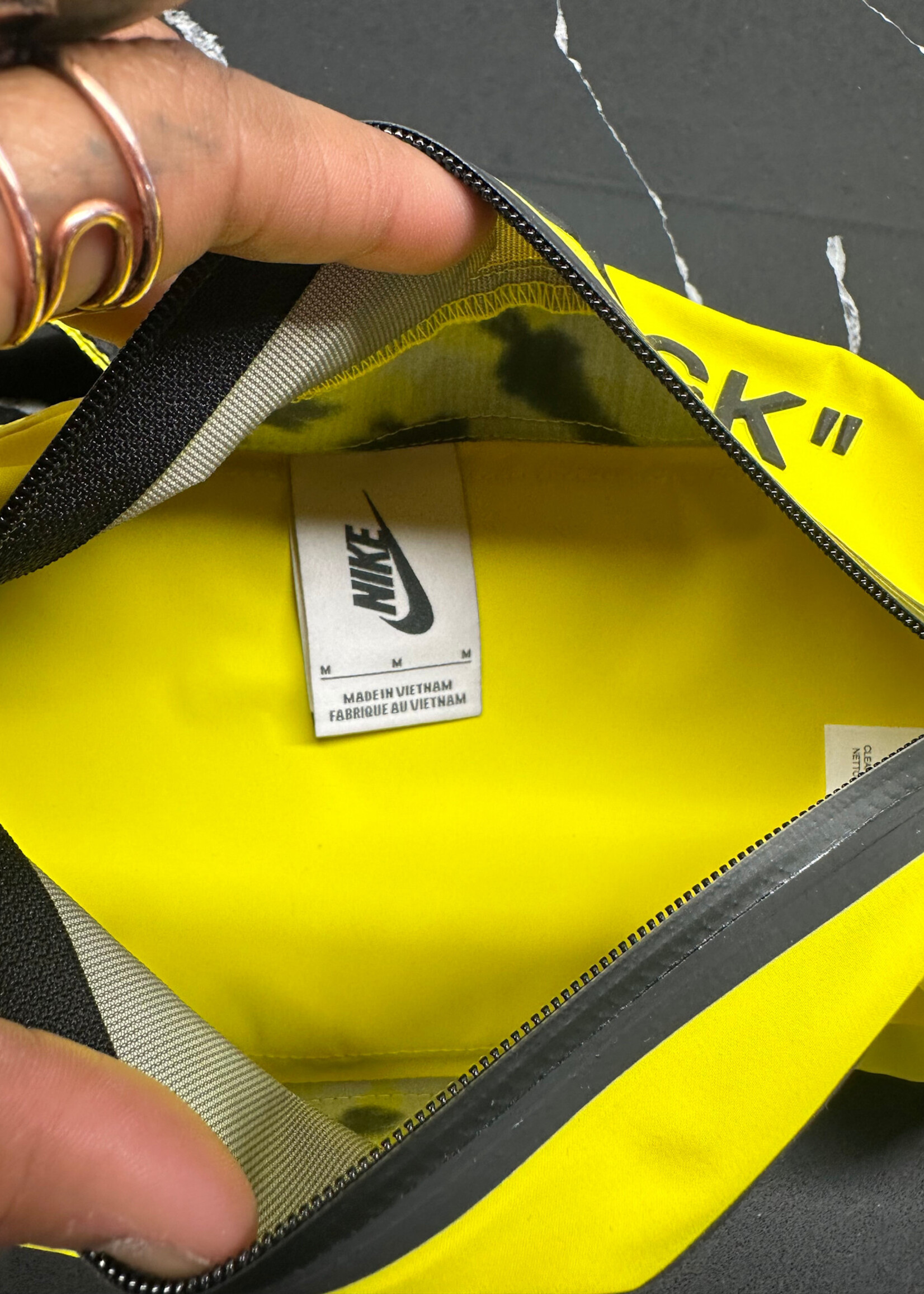 Nike x Off White Yellow Side Bag