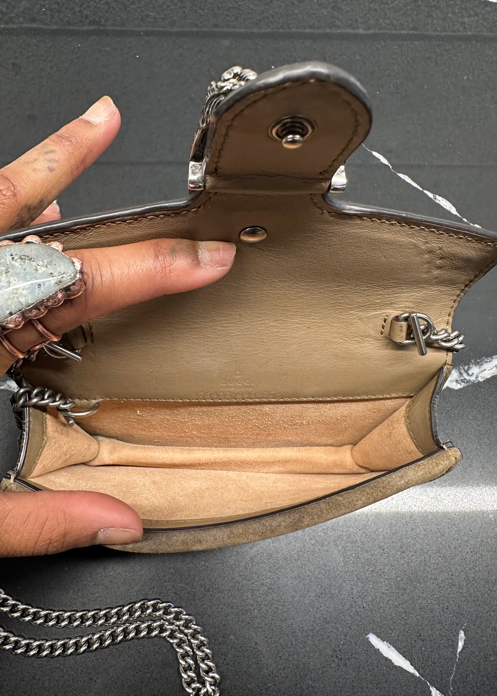 Gucci GG Supreme Dionysus Mini Crossbody