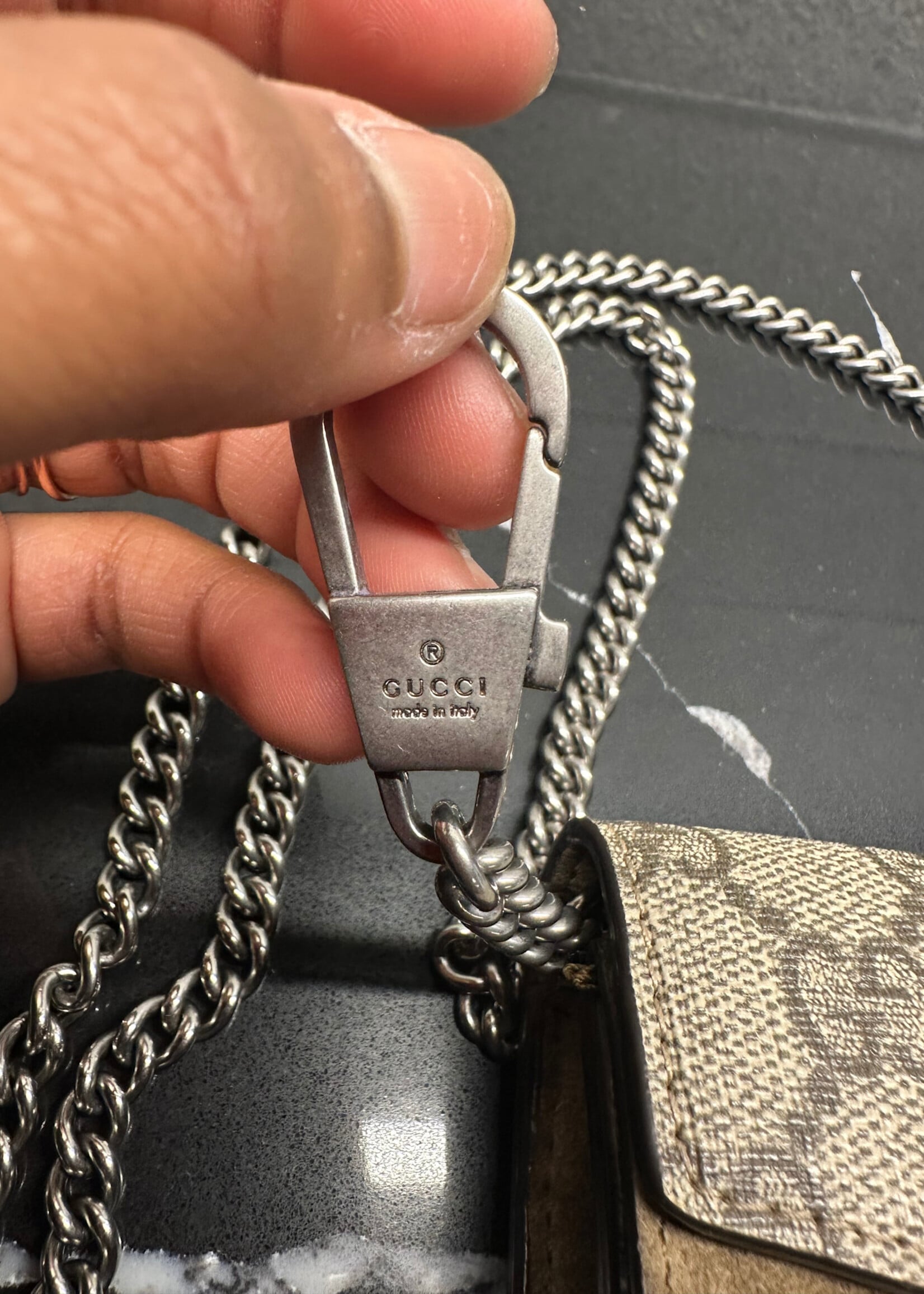 Gucci GG Supreme Dionysus Mini Crossbody