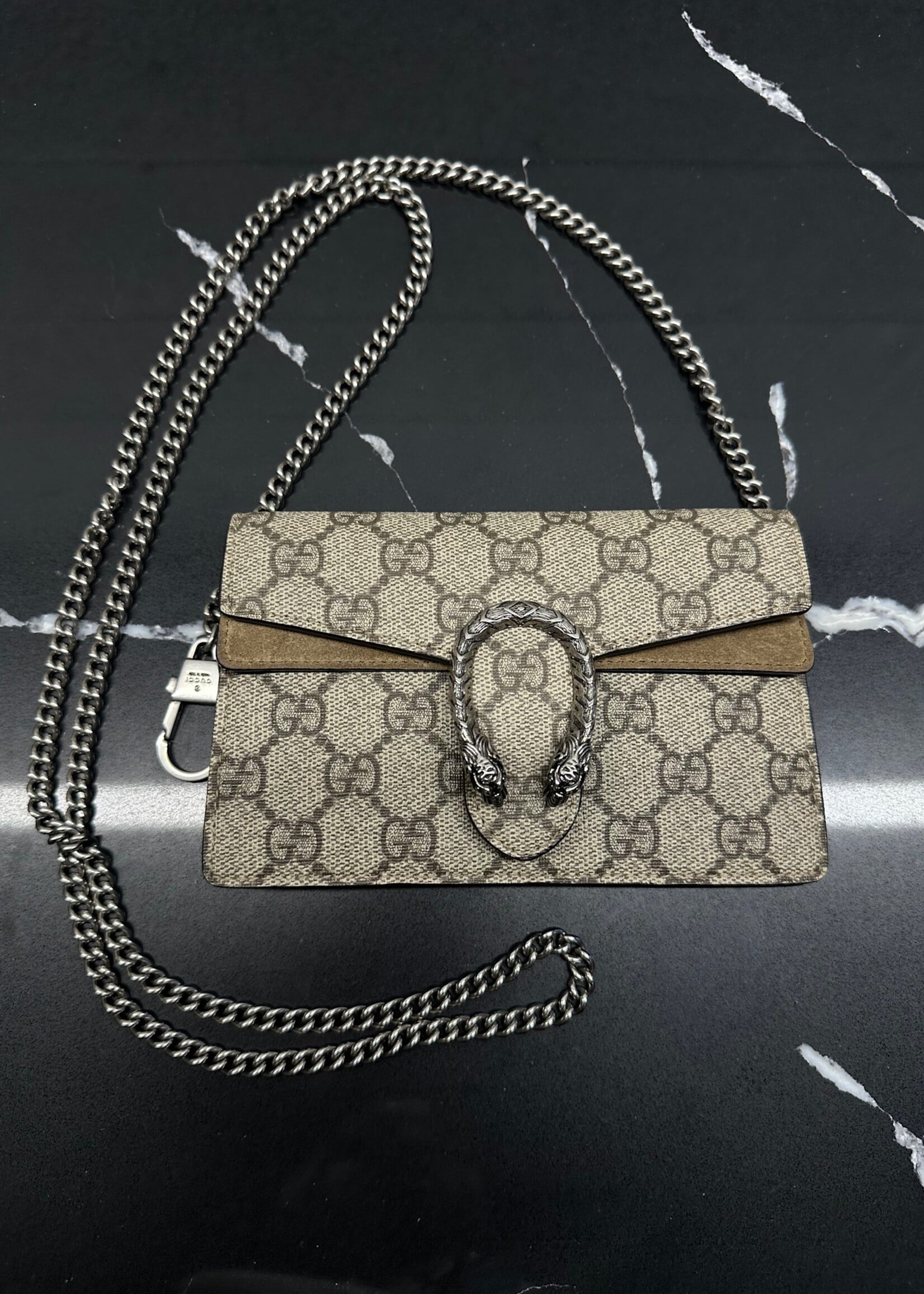 Gucci GG Supreme Dionysus Mini Crossbody
