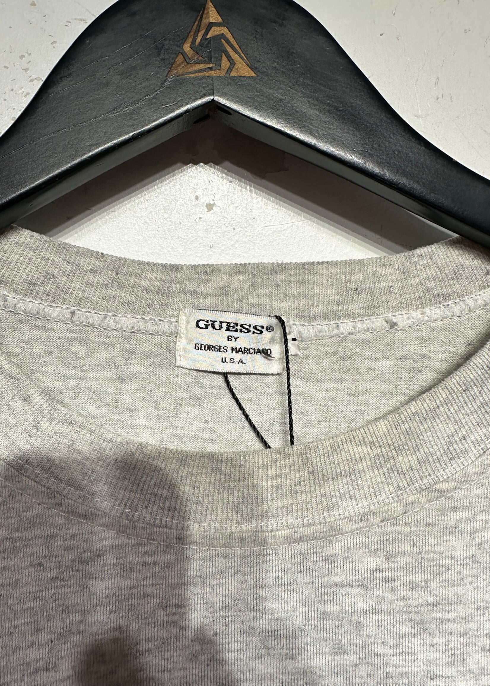 Guess Grey Definition Logo Tee XXL