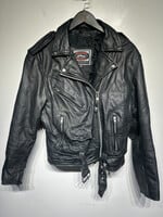 River Road Leather Lifestyle Zip Leather Jacket Masc M