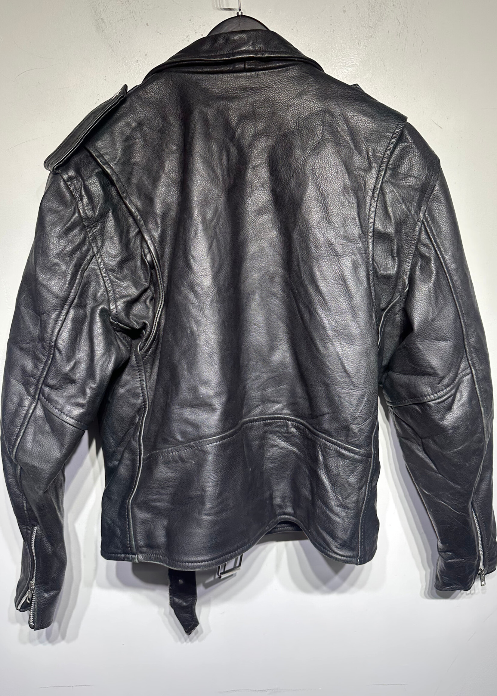 River Road Leather Lifestyle Zip Leather Jacket Masc M