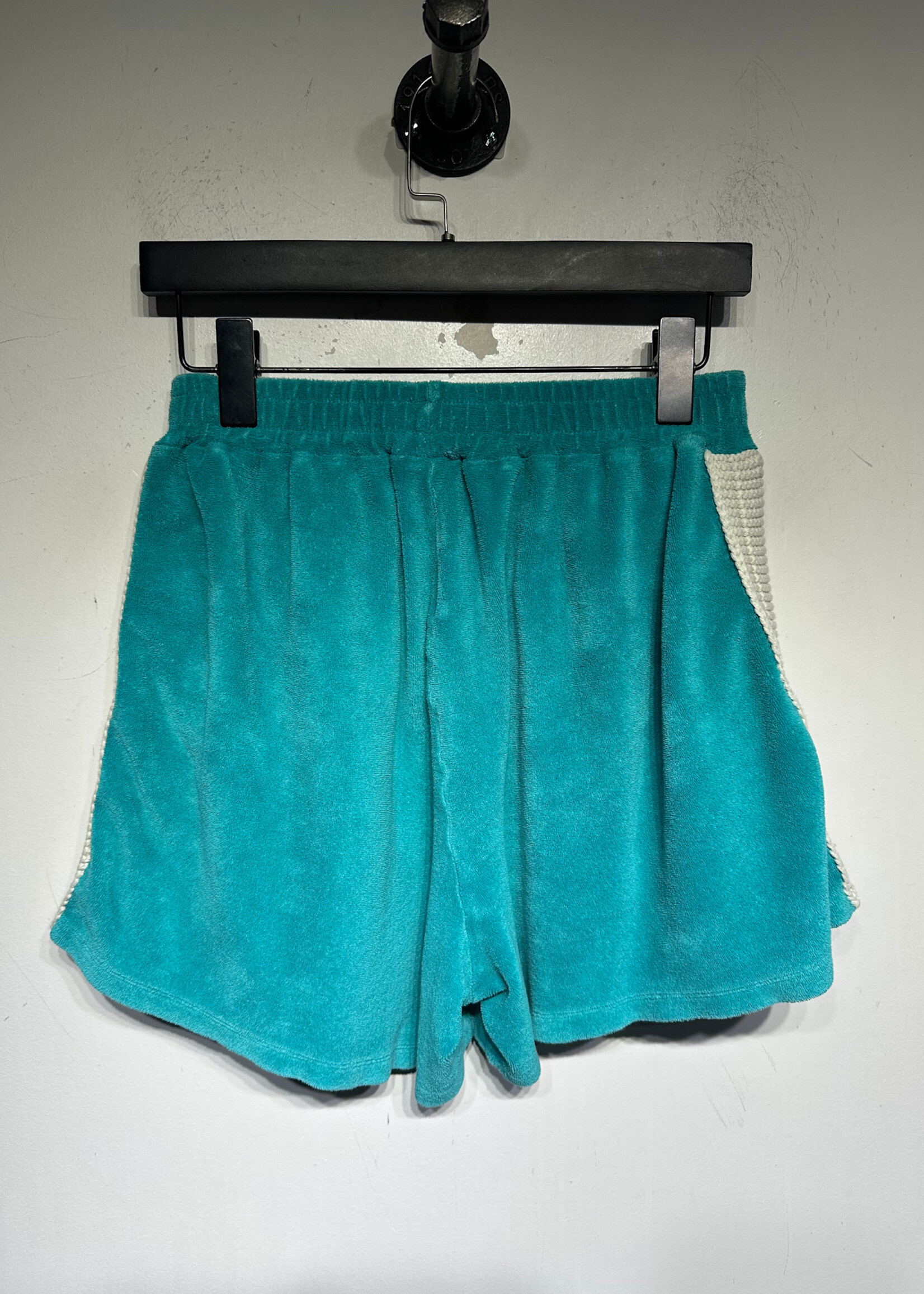 Barrow Blue Terry Cloth Shorts 26-28