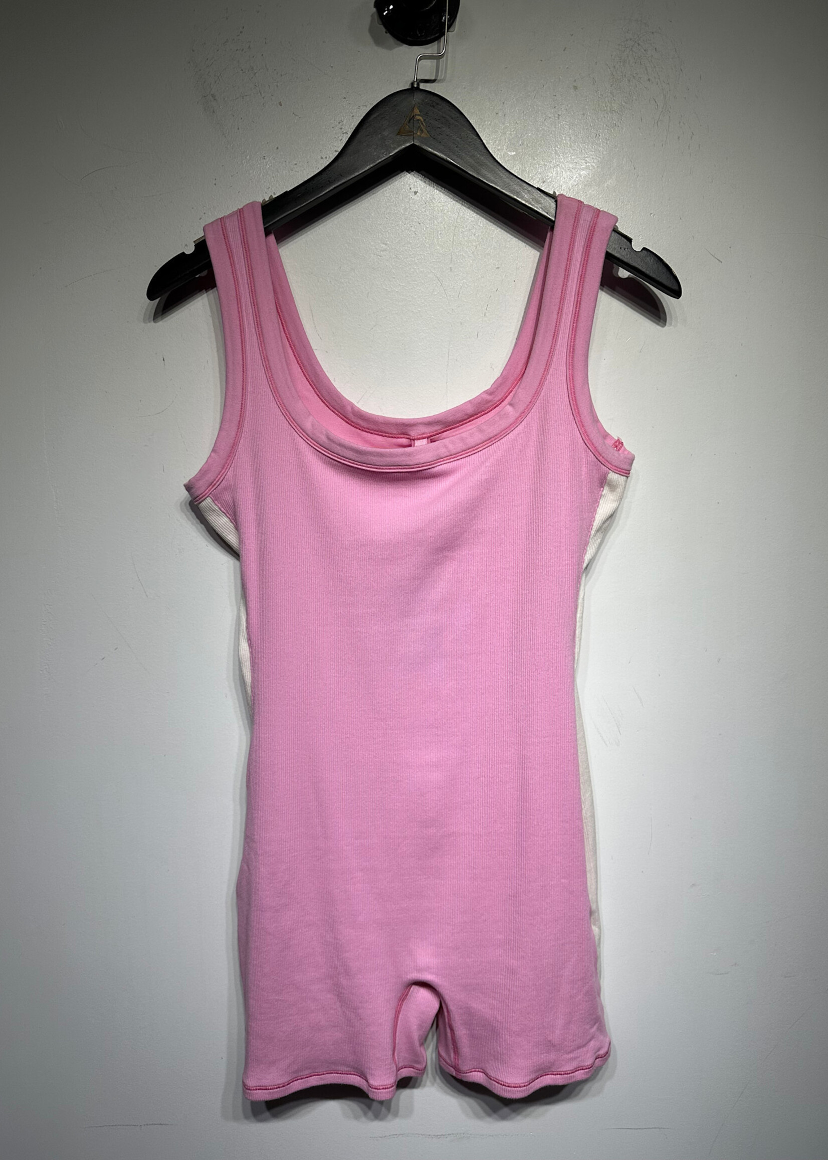 Skims Pink Romper Fem XL