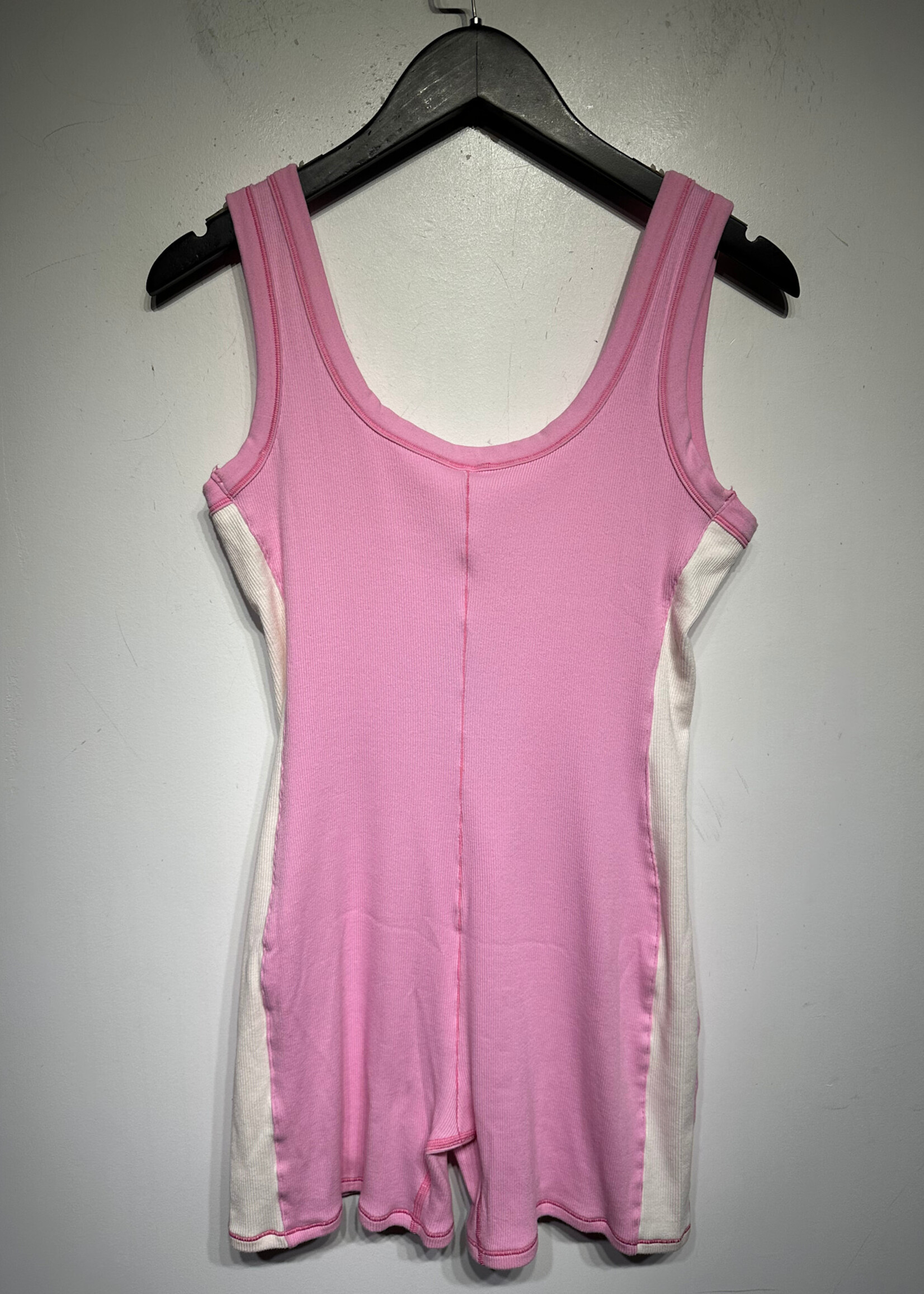 Skims Pink Romper Fem XL