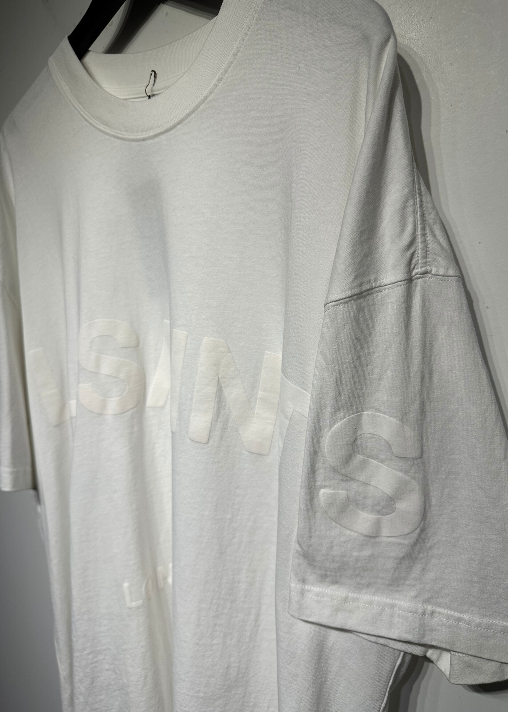 Allsaints Large Print White Tee XXL
