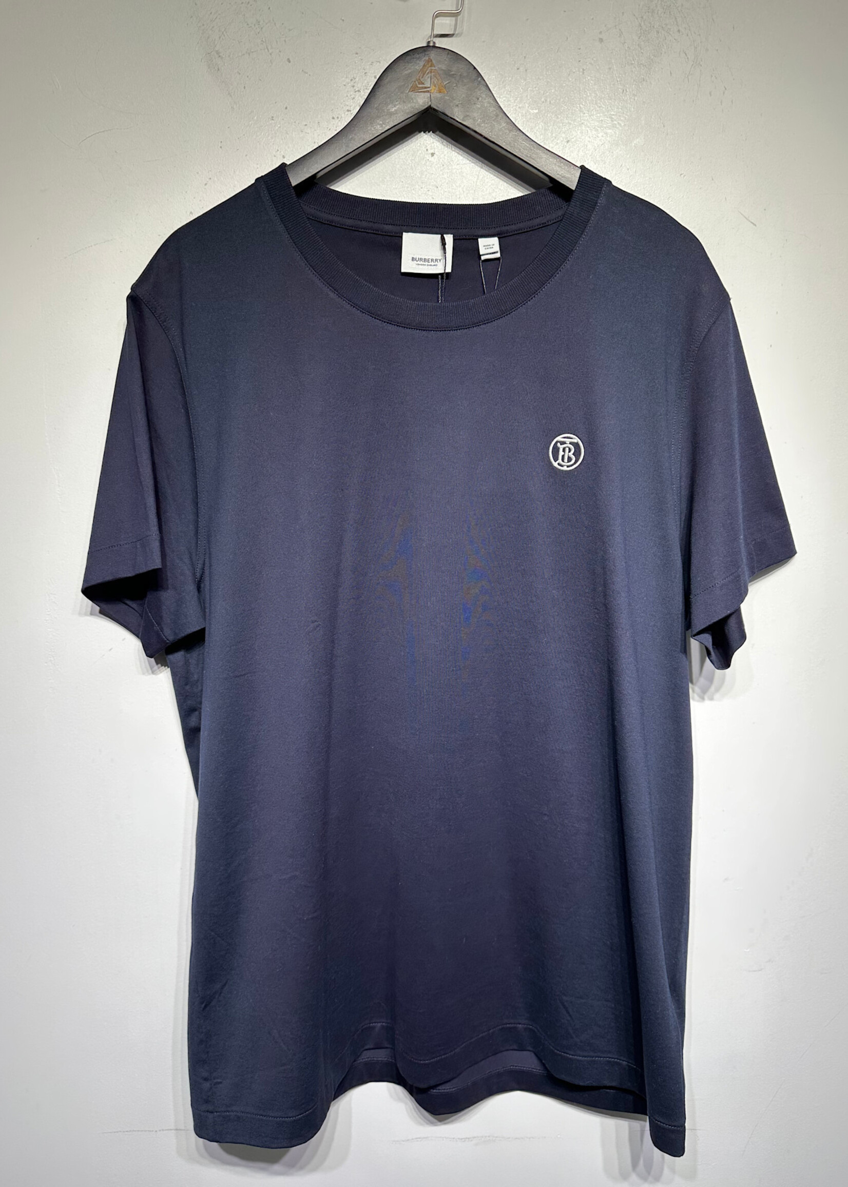 Burberry NWT Navy Blue Monogram Tee Masc XXL