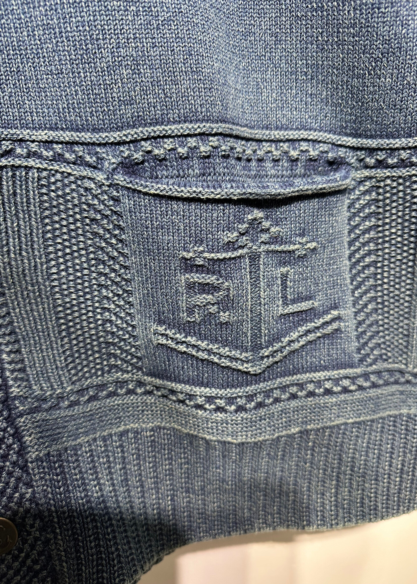Polo Ralph Lauren Indigo Sailor Knit Masc XXL