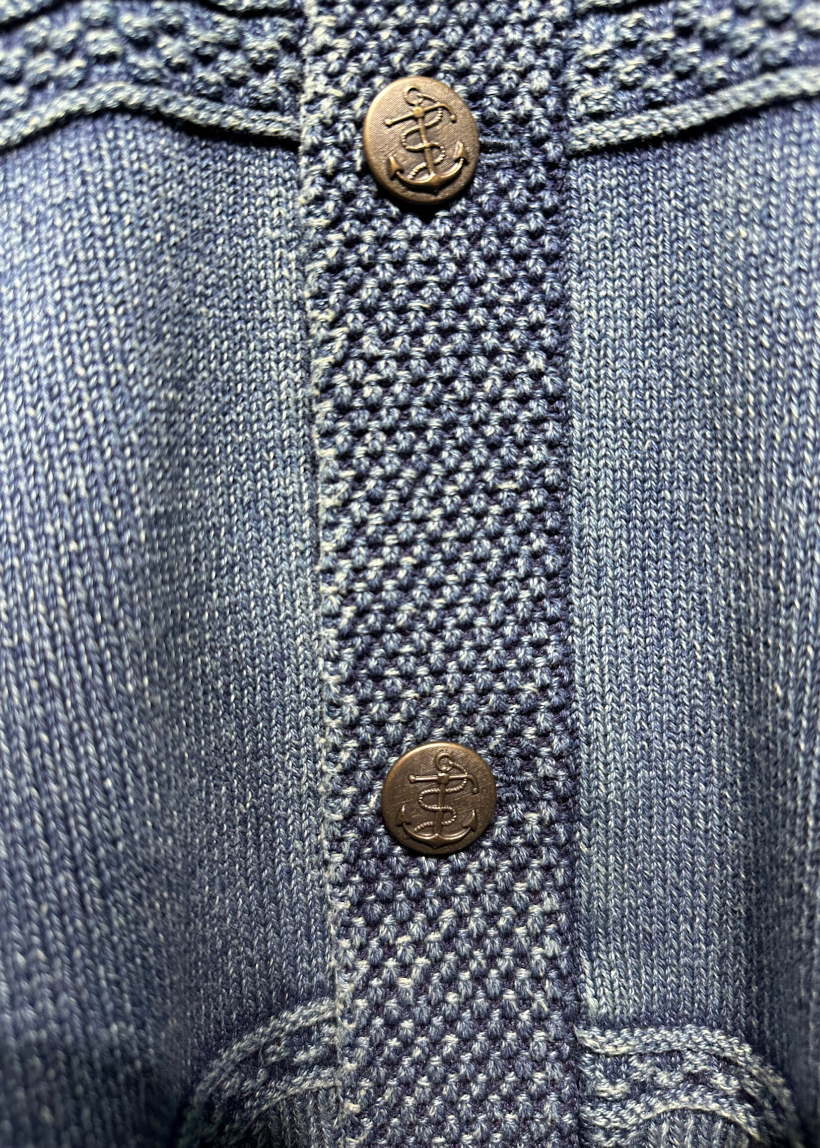 Polo Ralph Lauren Indigo Sailor Knit Masc XXL