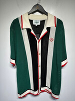 Casablanca Knit Green Striped Shirt Masc XXL