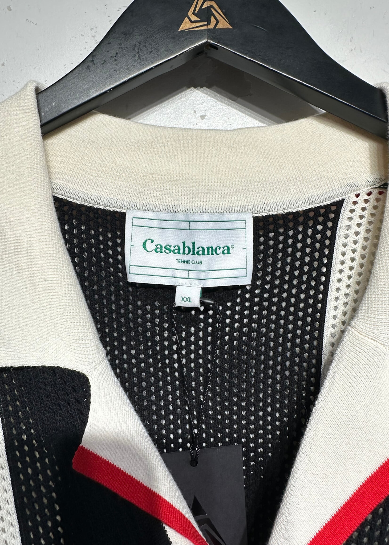 Casablanca Knit Green Striped Shirt Masc XXL