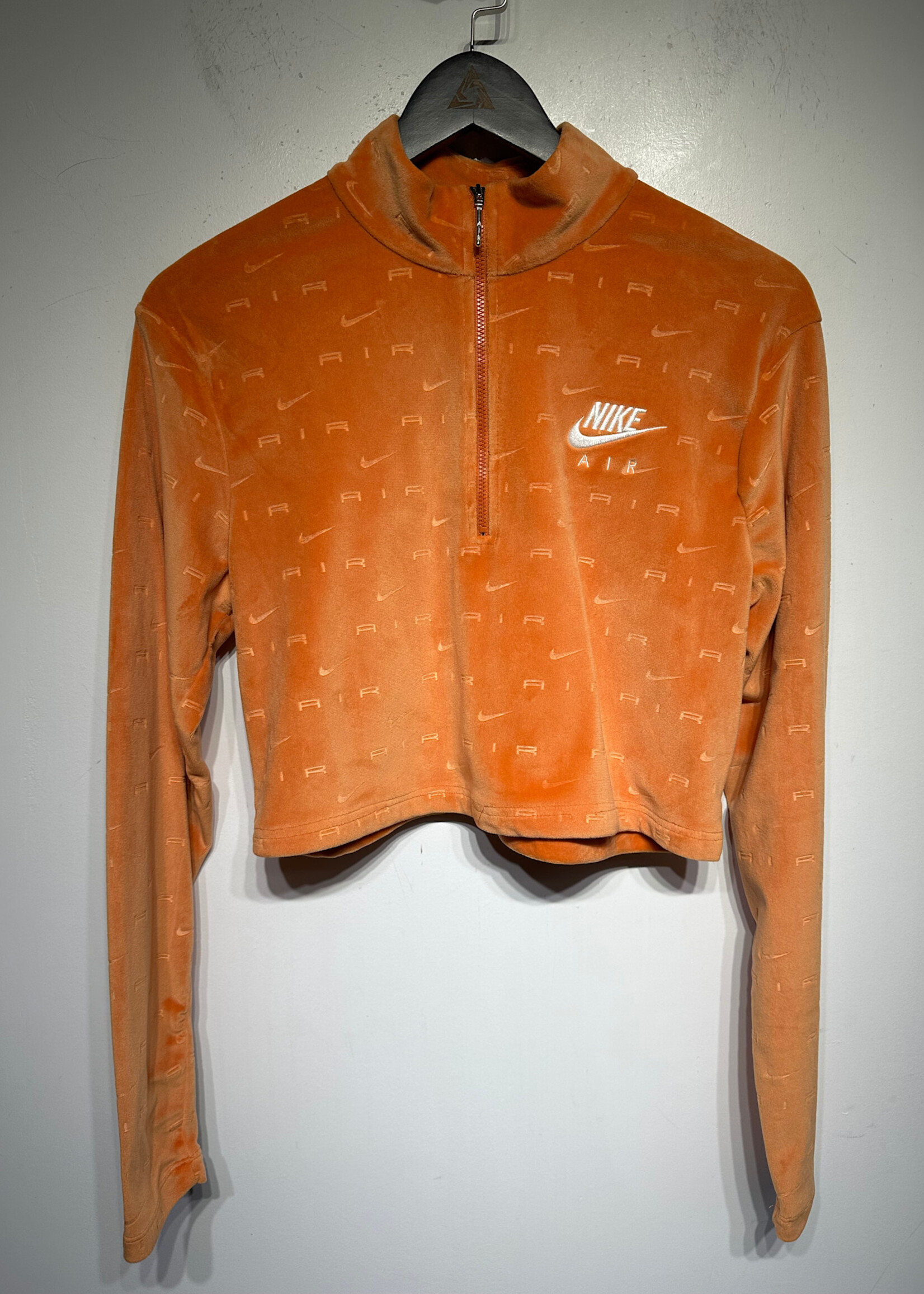 Nike Orange 2 Piece Workout Set Fem L