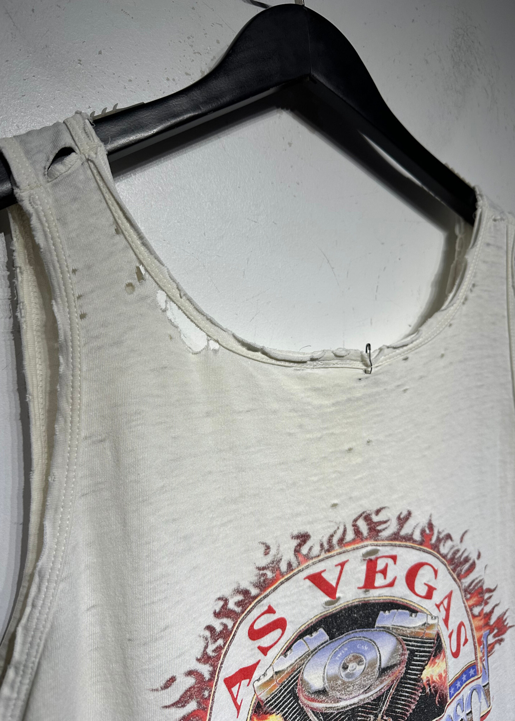 Harley Davidson Freedom White Tank Top Masc XL