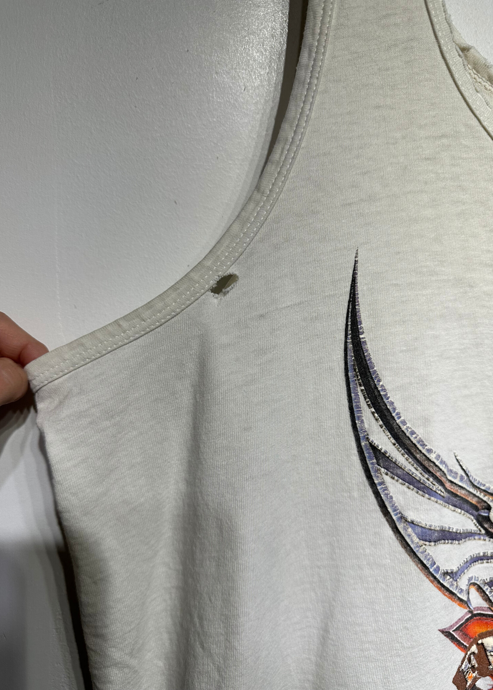 Harley Davidson Freedom White Tank Top Masc XL