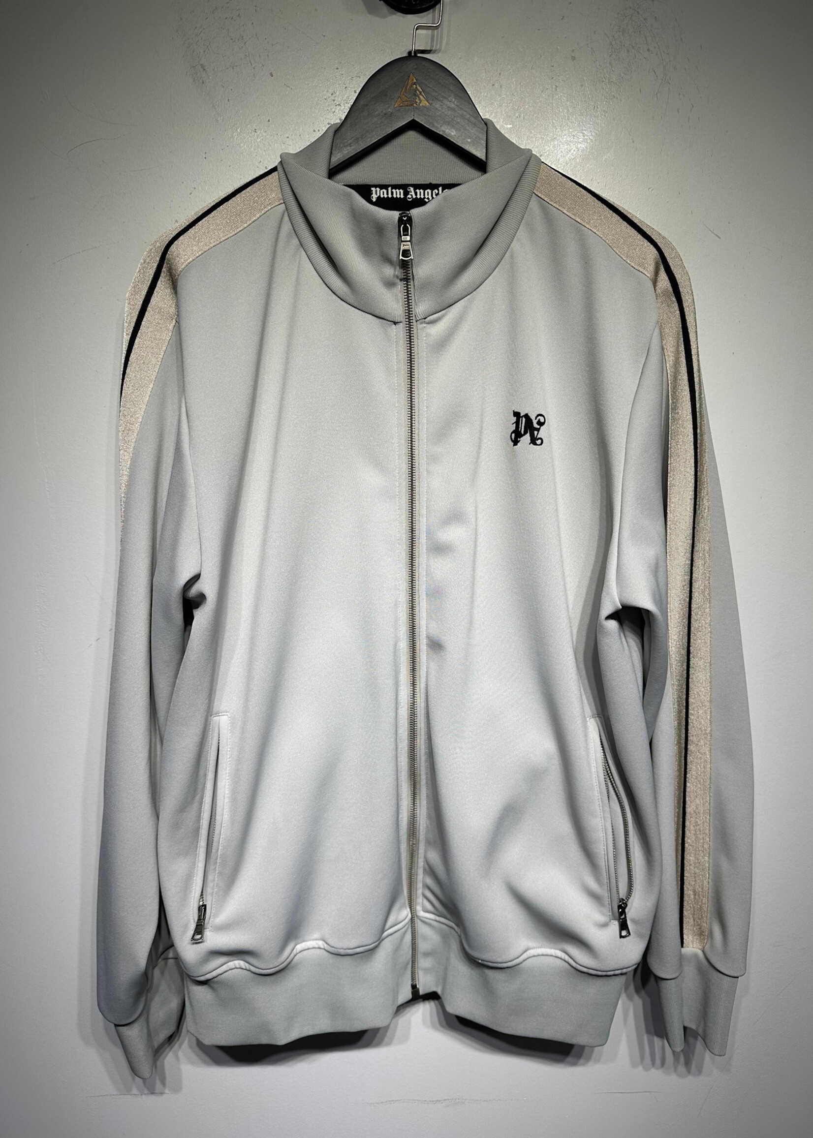 Set Palm Angels Grey Tracksuit Masc XXL