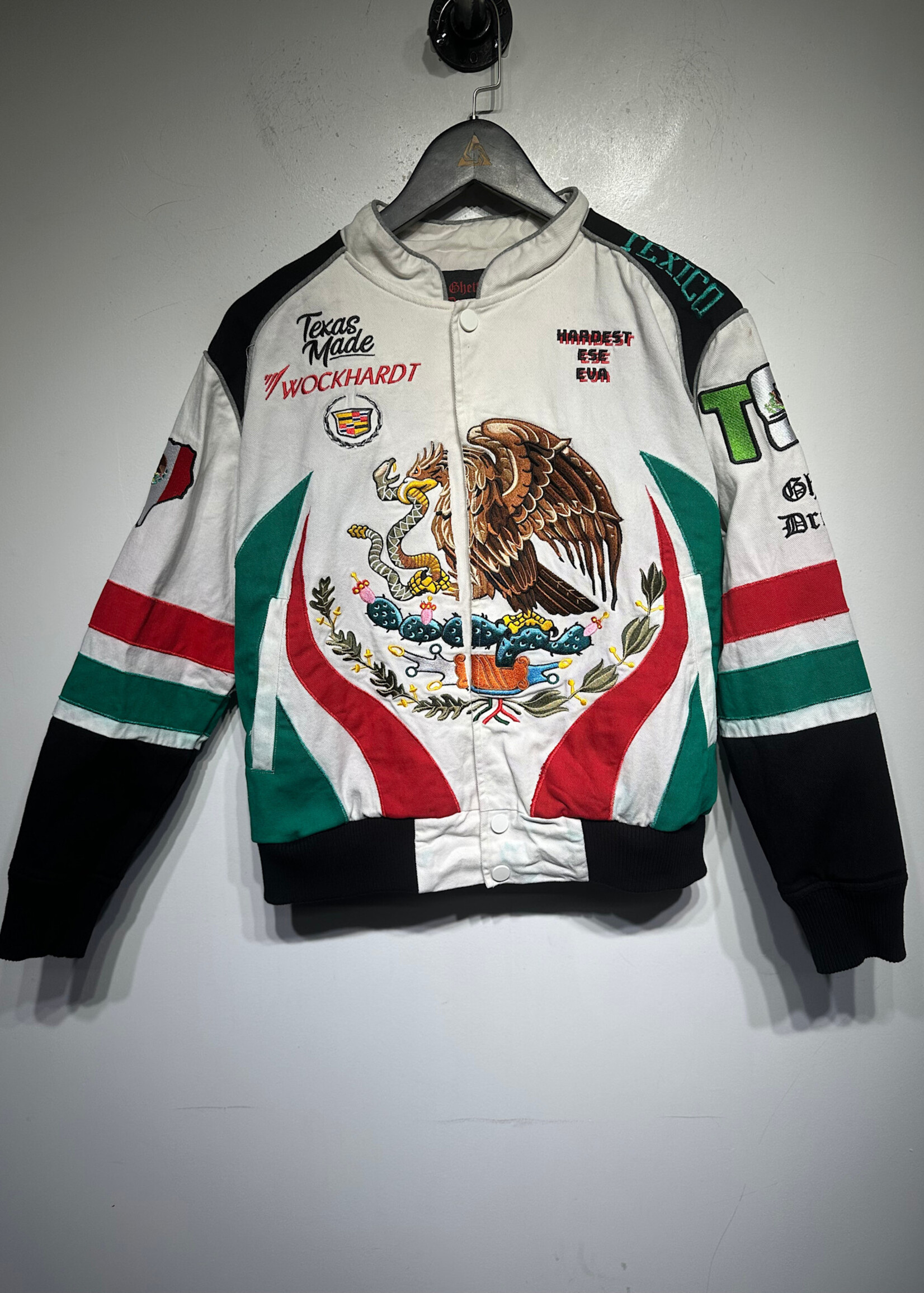 Ghetto Dreams Texico Racing Jacket Masc S AS IS