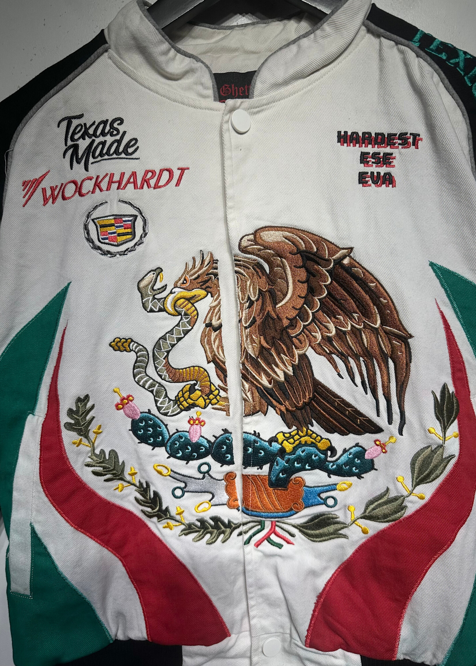 Ghetto Dreams Texico Racing Jacket Masc S AS IS