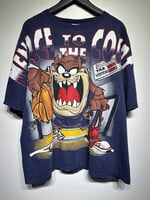Menace To The Court Taz Navy Blue Tee XL Masc