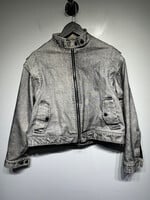 Fried Rice Denim Racing Jacket Fem M