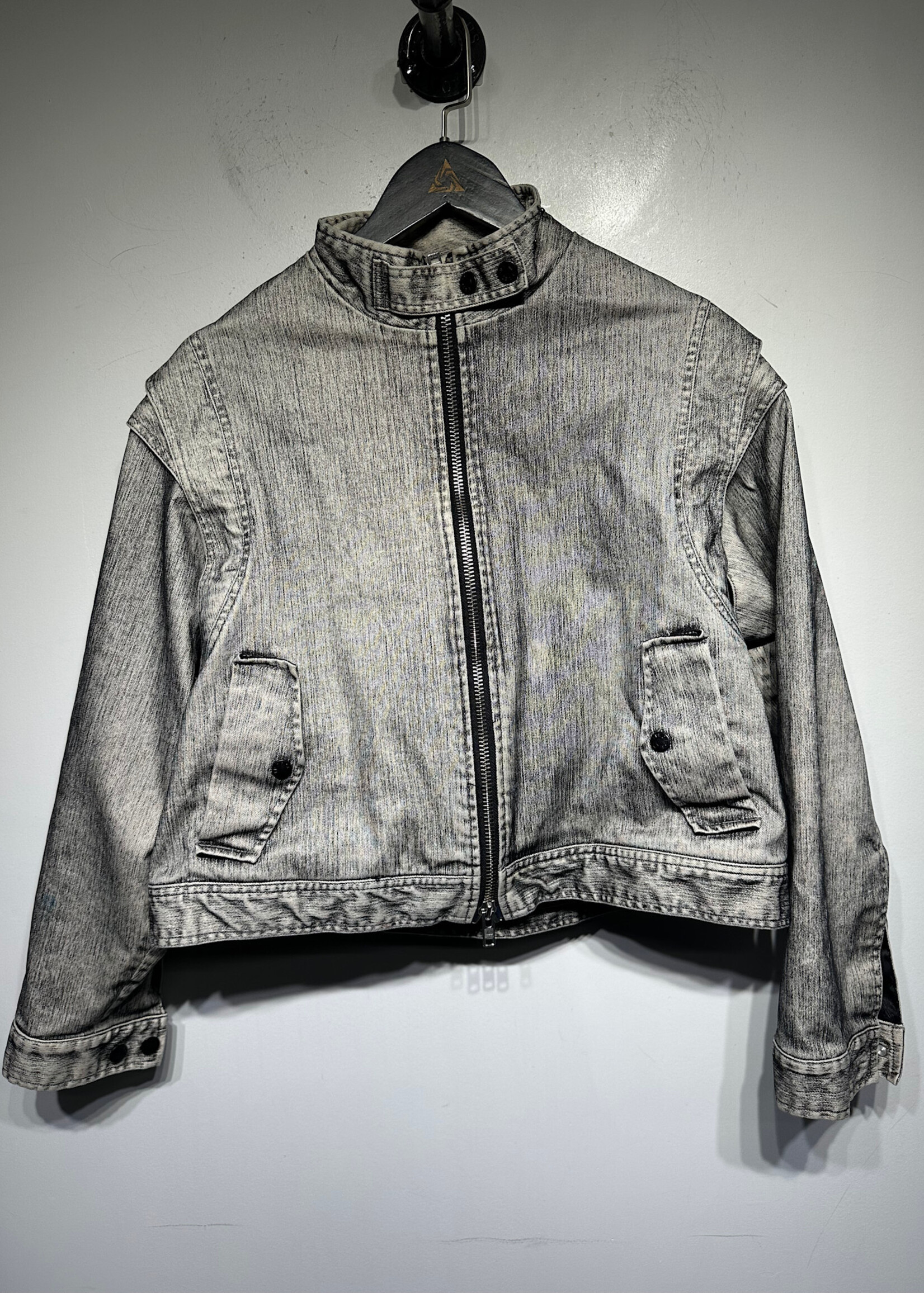 Fried Rice Denim Racing Jacket Fem M